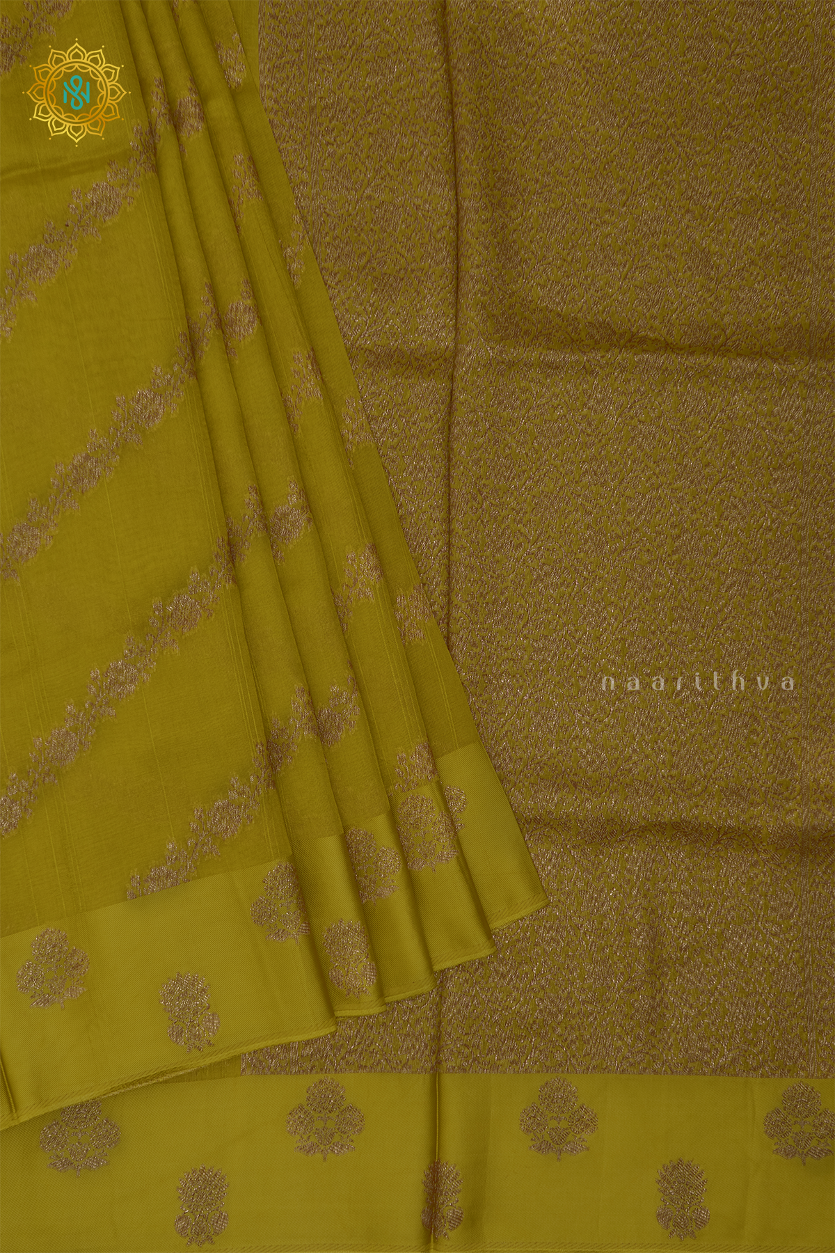 YELLOW - SEMI TUSSAR SILK
