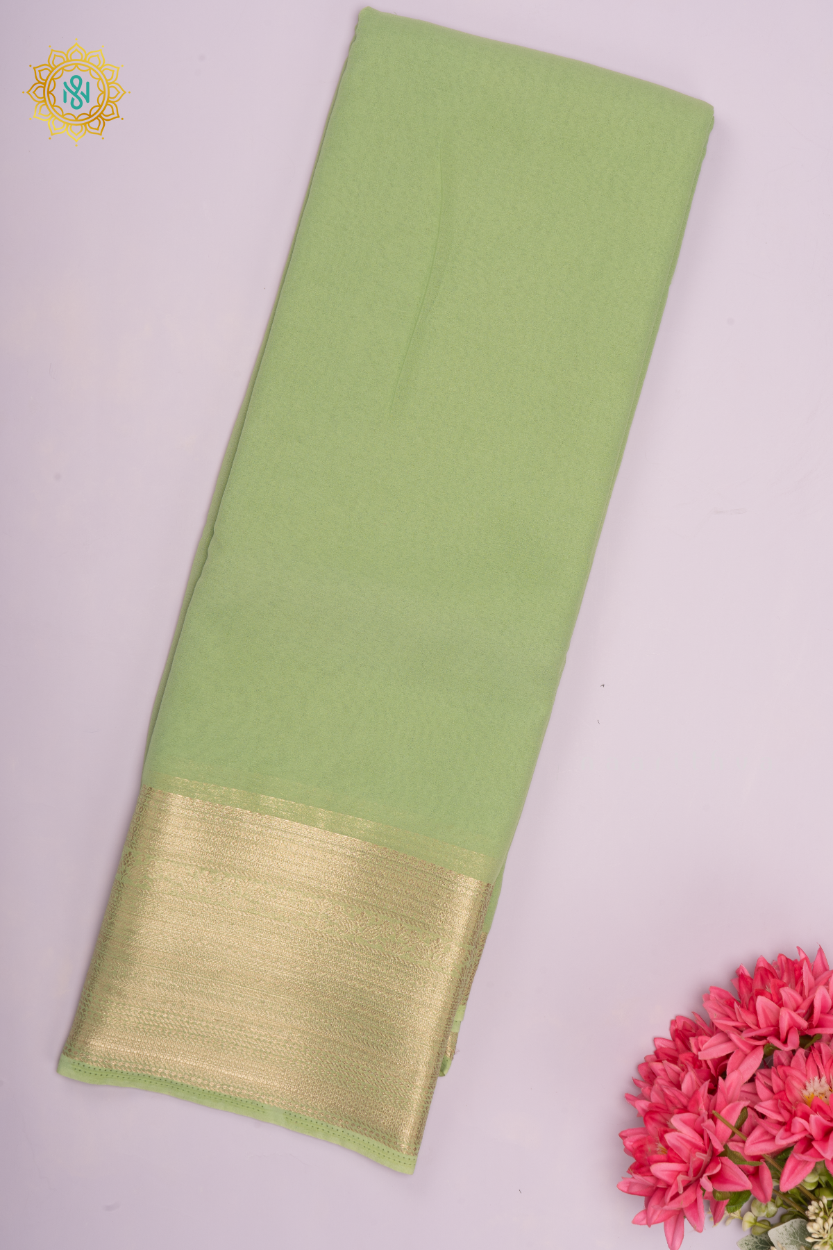 PISTA GREEN - SEMI GEORGETTE