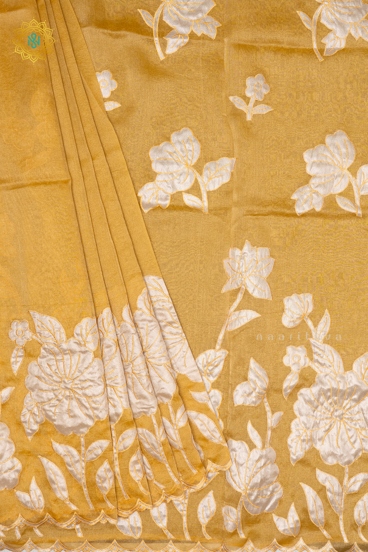 MUSTARD - TISSUE ORGANZA