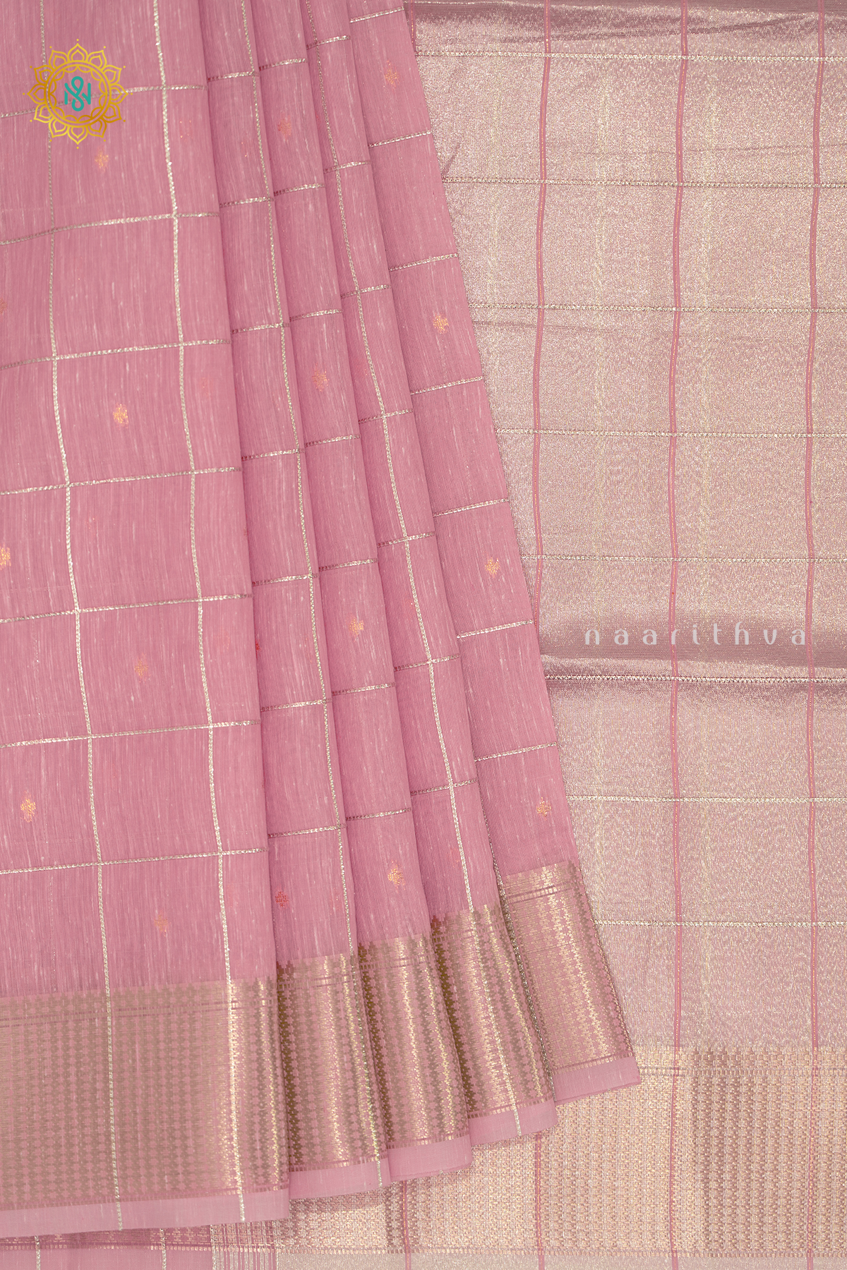 PEACHISH PINK - LINEN BY COTTON