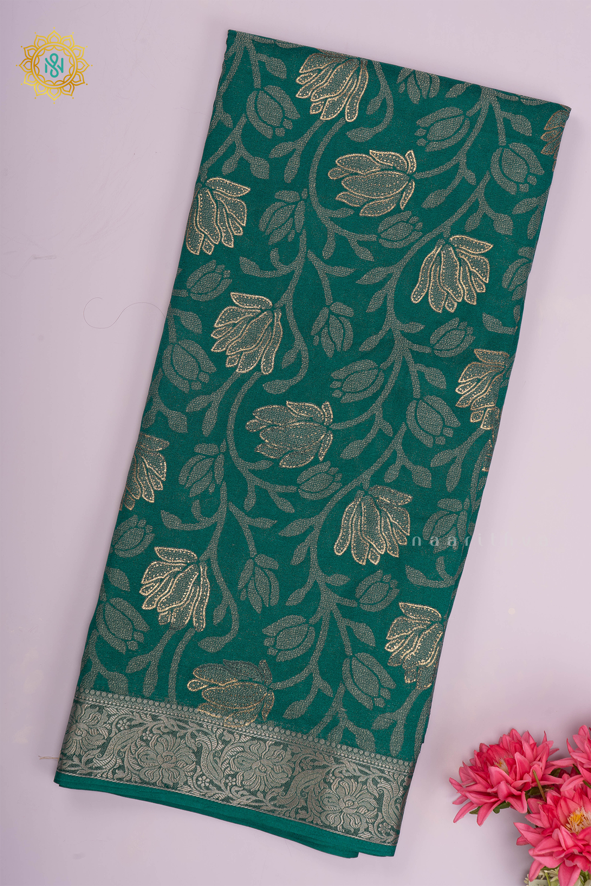 GREEN - SEMI GEORGETTE