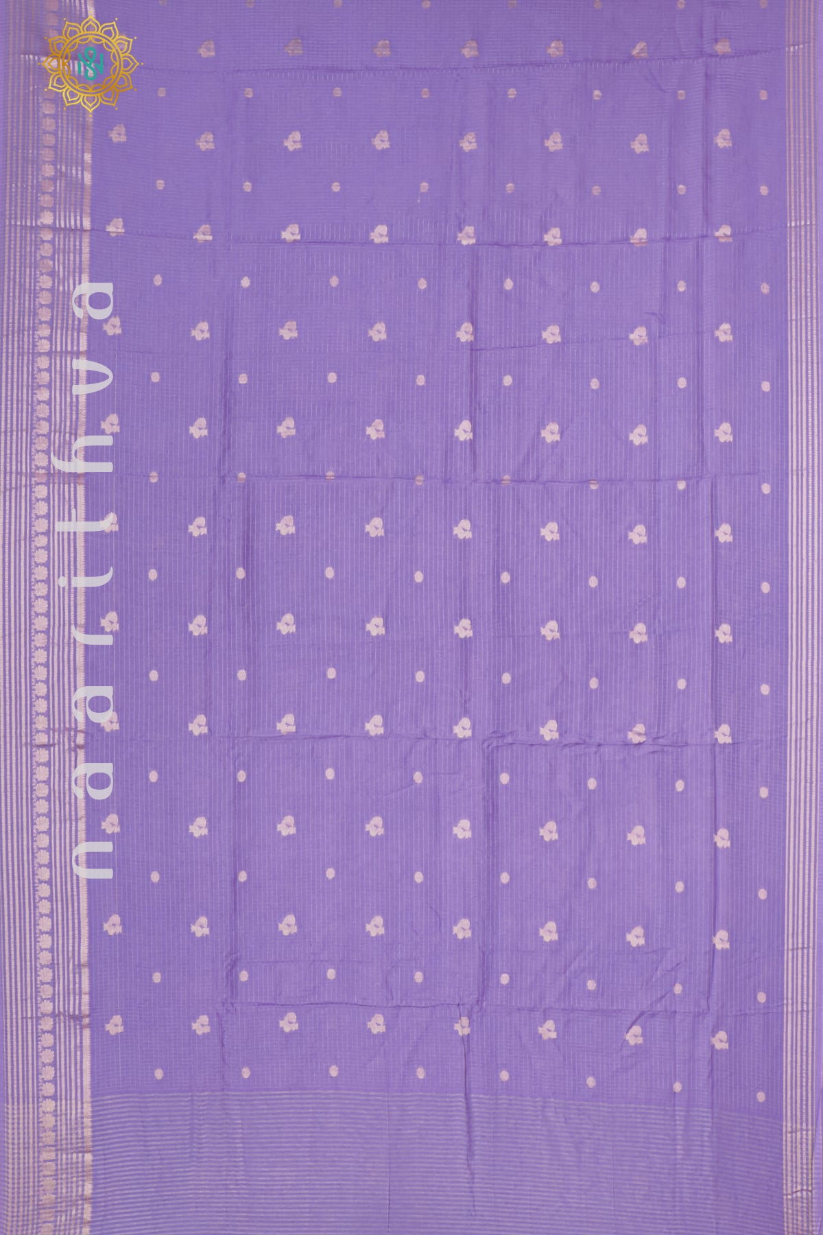 LAVENDER WITH PURPLE - DOLA SILK