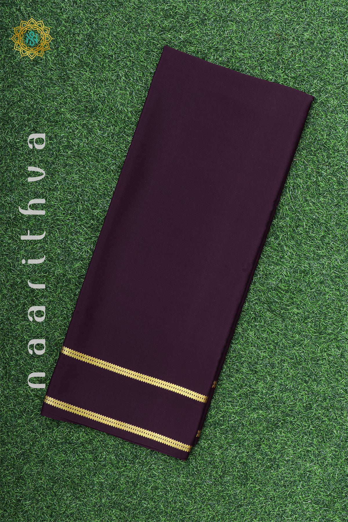 DEEP WINE - PURE MYSORE CREPE SILK