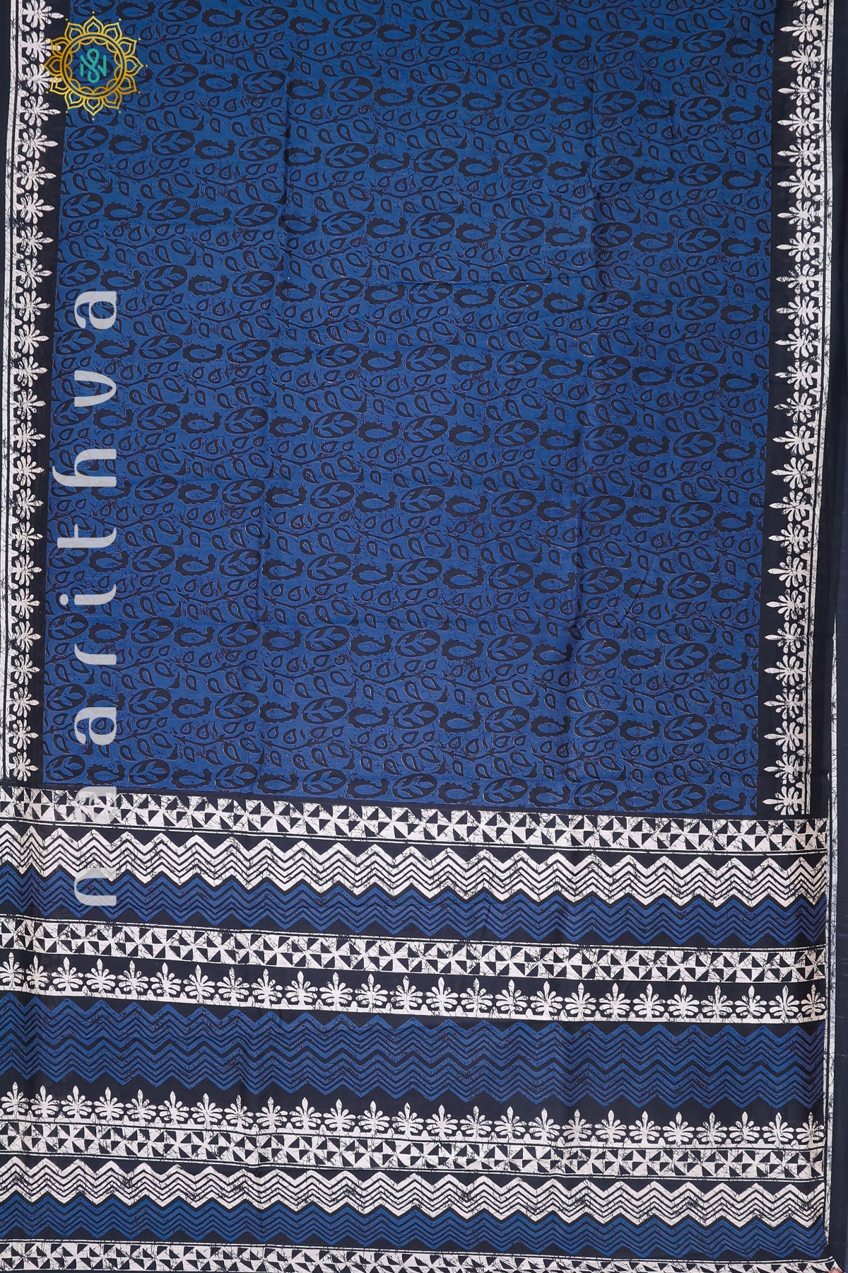 BLACK WITH BLUE - KOTHA TUSSAR