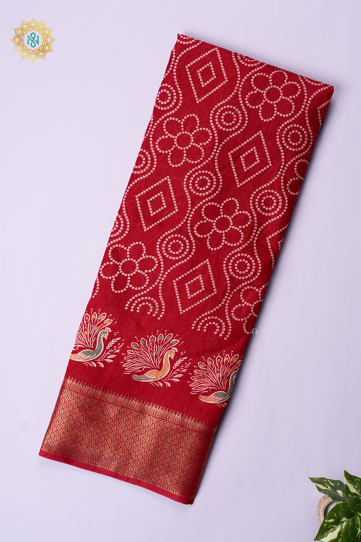 RED - DOLA SILK