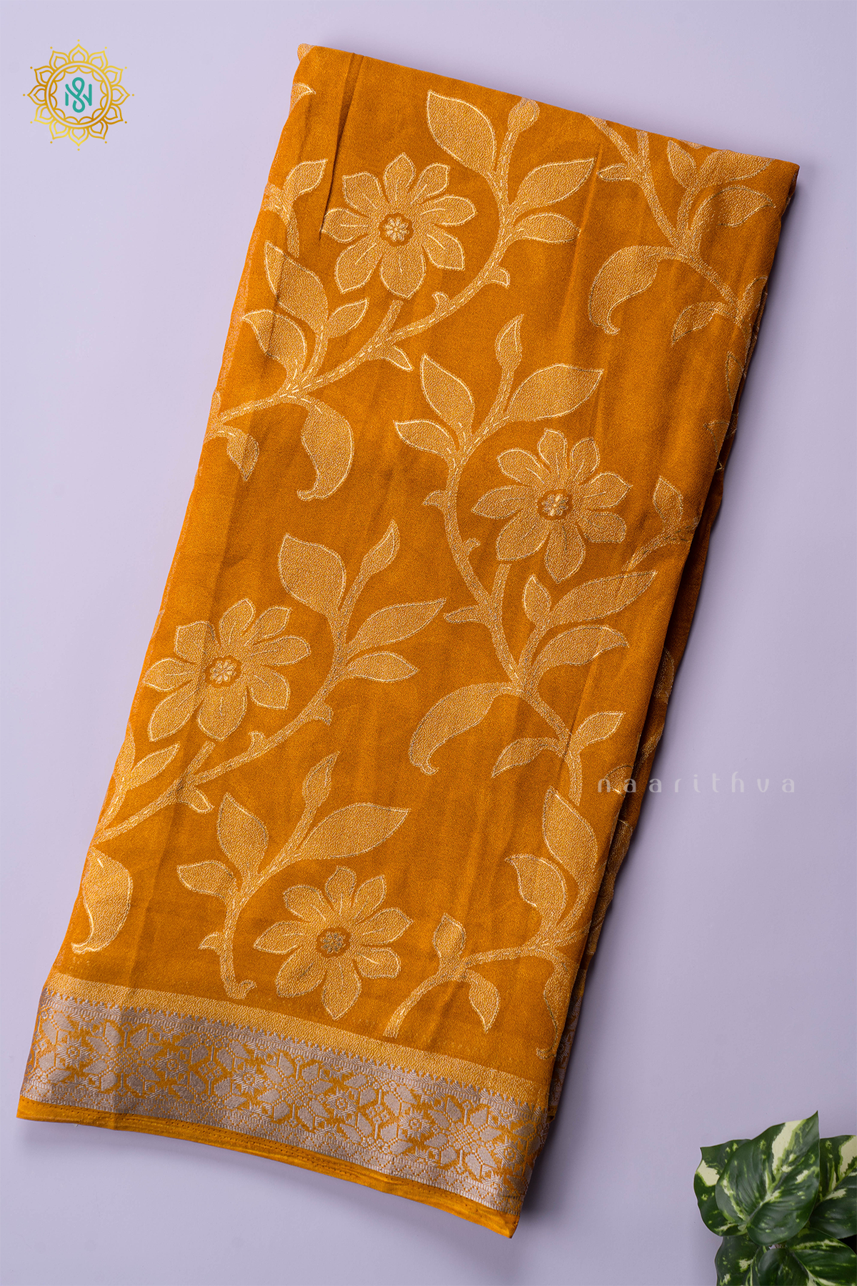 YELLOW - SEMI GEORGETTE