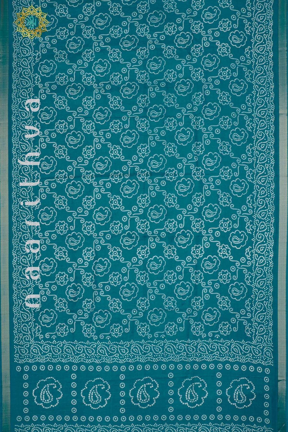 LIGHT BLUE - JUTE COTTON