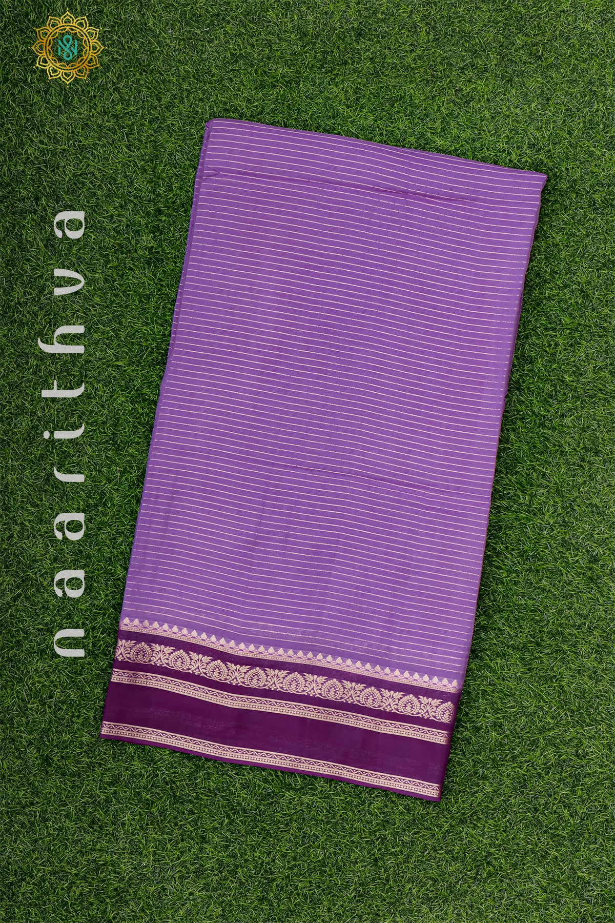 LAVENDER WITH PURPLE - DOLA SILK