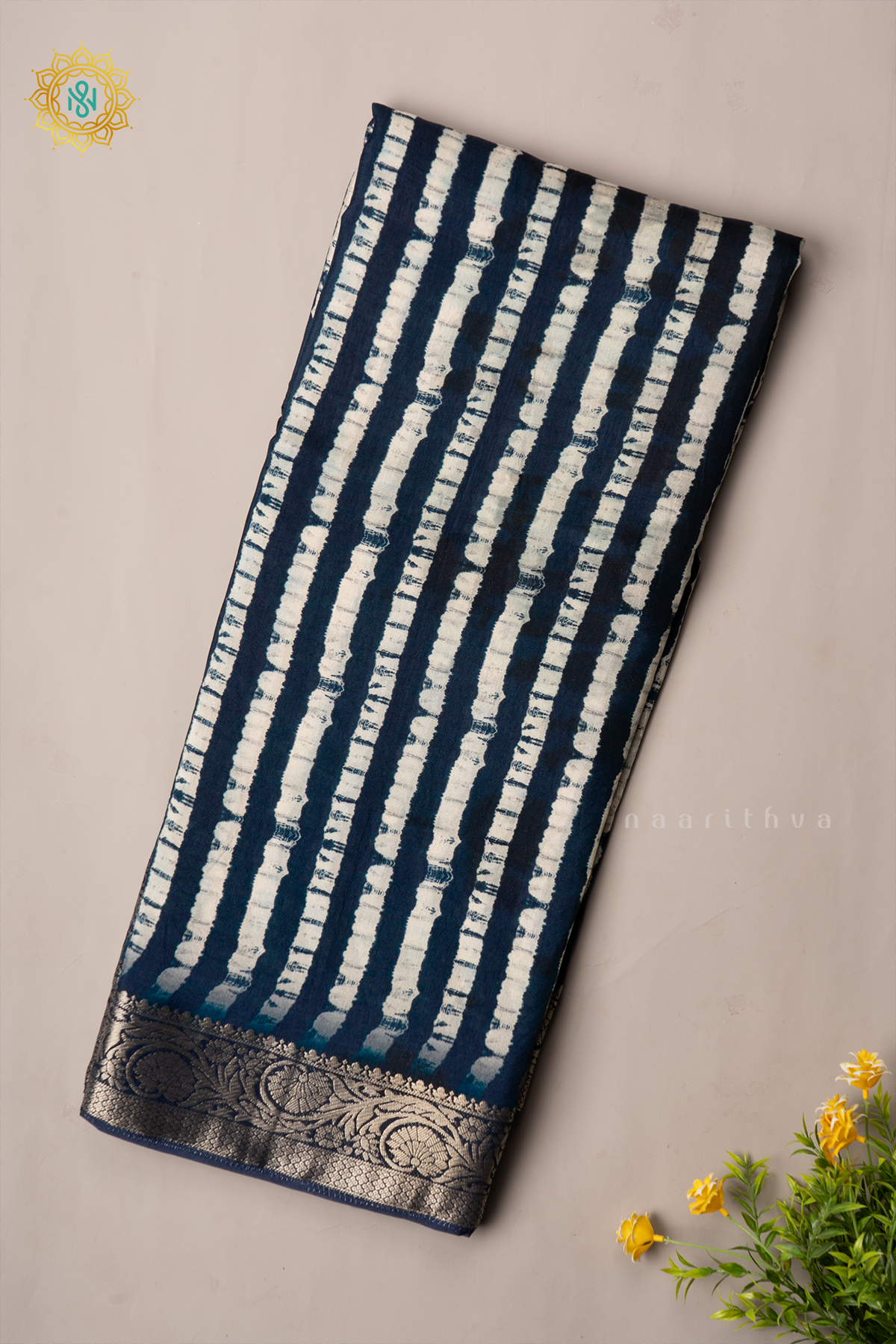 INDIGO - SEMI CREPE SILK