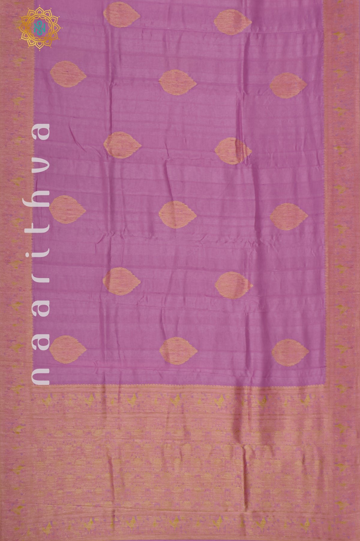 LAVENDER - SEMI RAW SILK