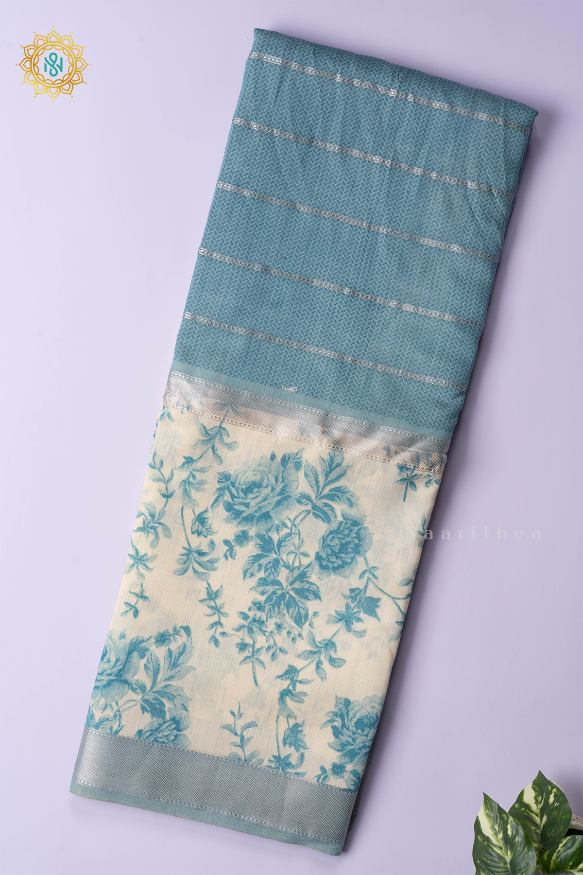 AQUA BLUE - BUTTER CREPE