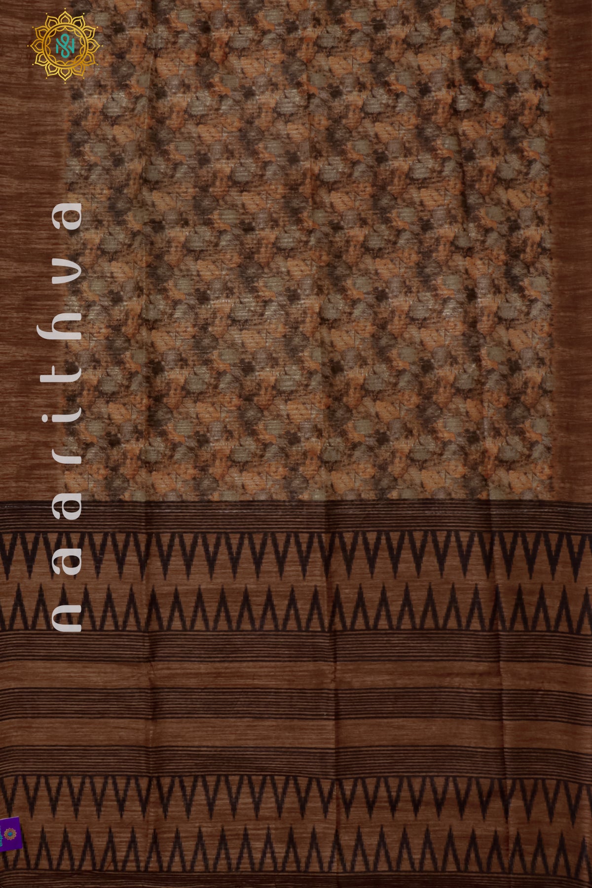 BROWN - JUTE COTTON