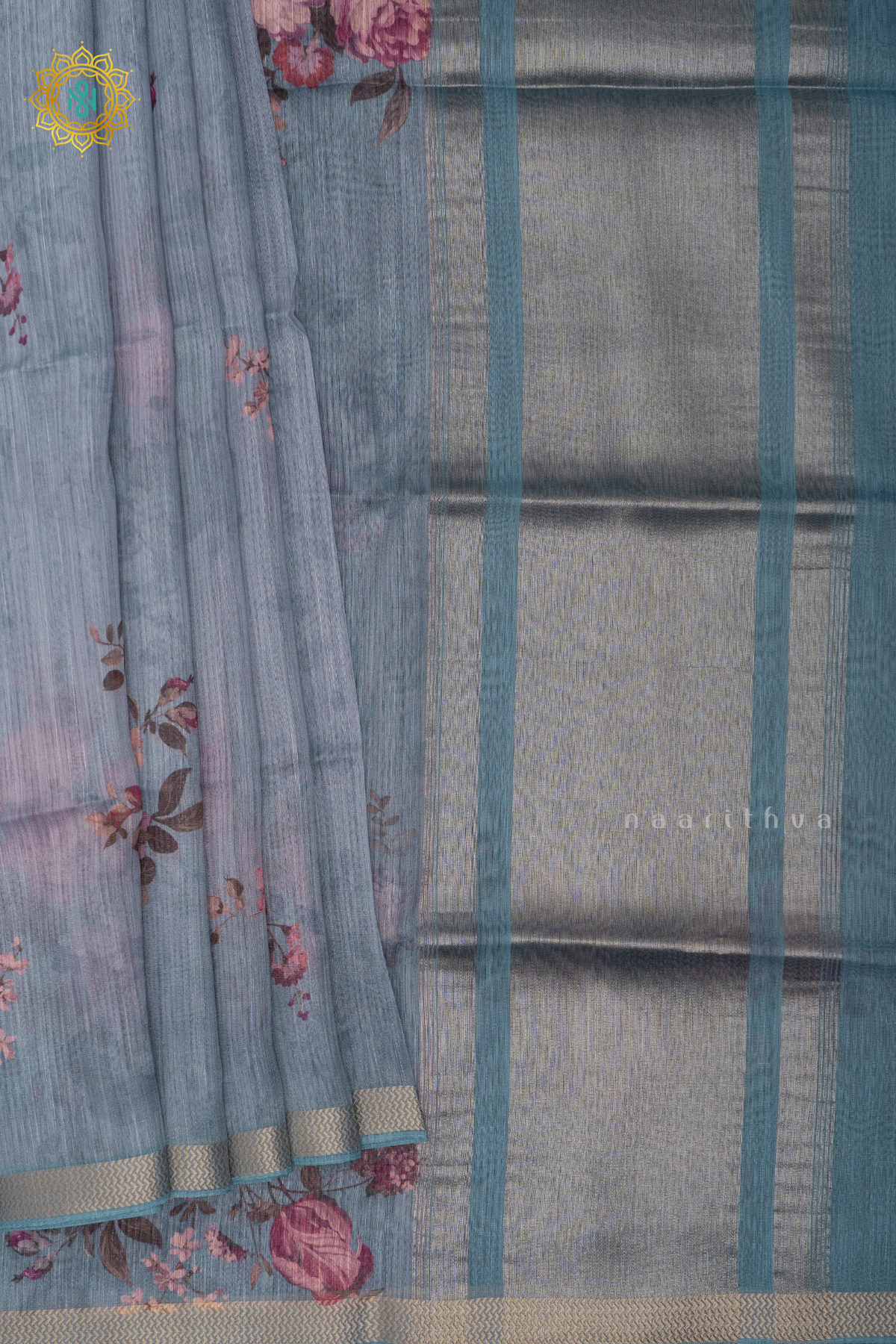 AQUA BLUE - SEMI TUSSAR