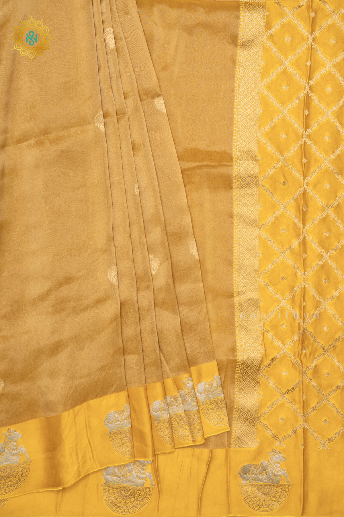 YELLOW - ORGANZA TISSUE