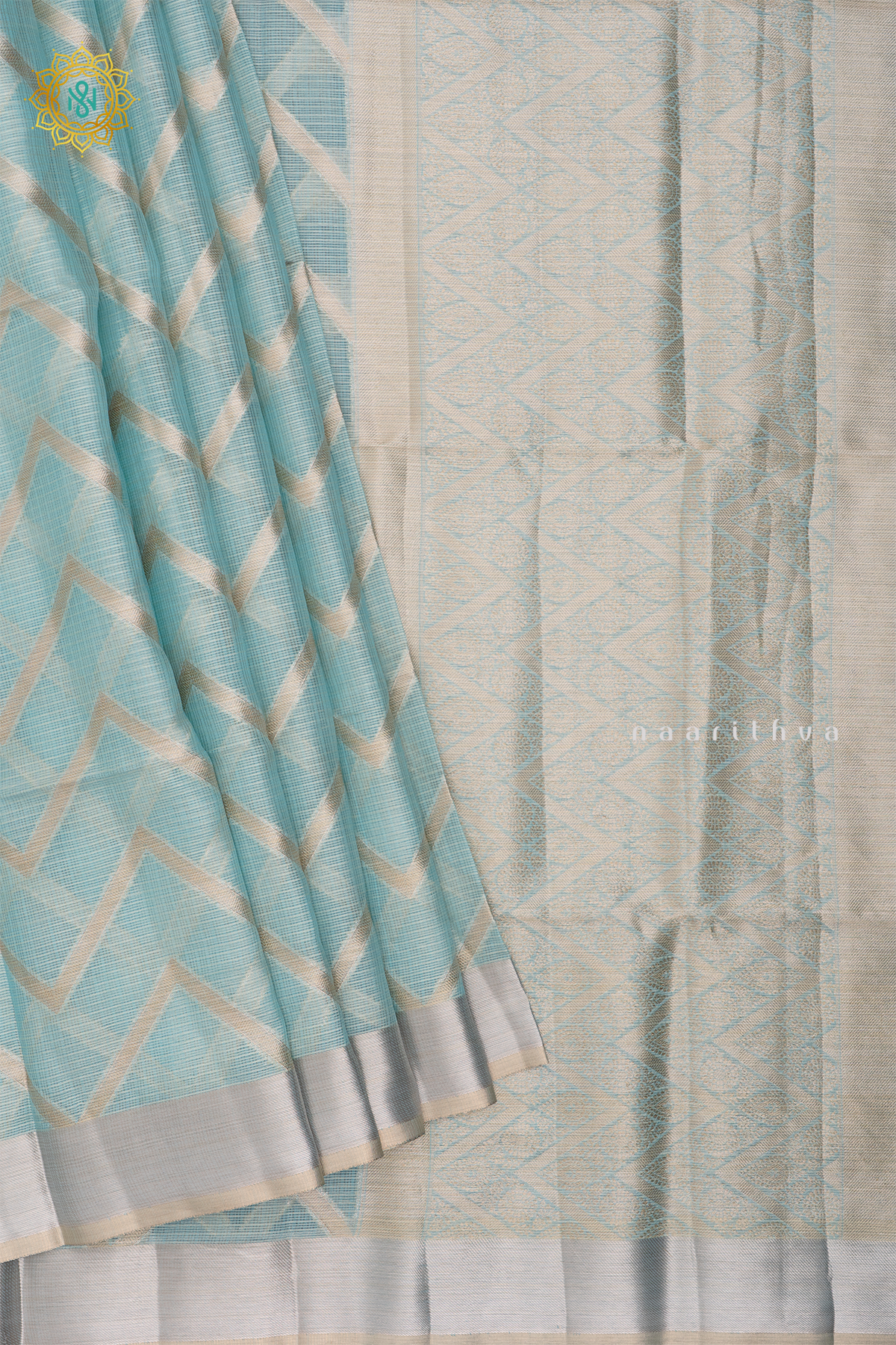 SKY BLUE - SILK COTTON