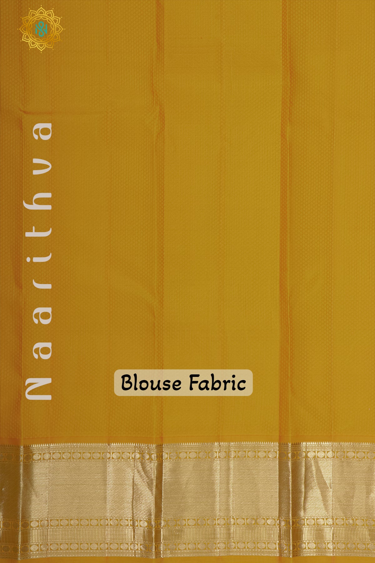 BLACK WITH MUSTARD - PURE KANJIVARAM SILK