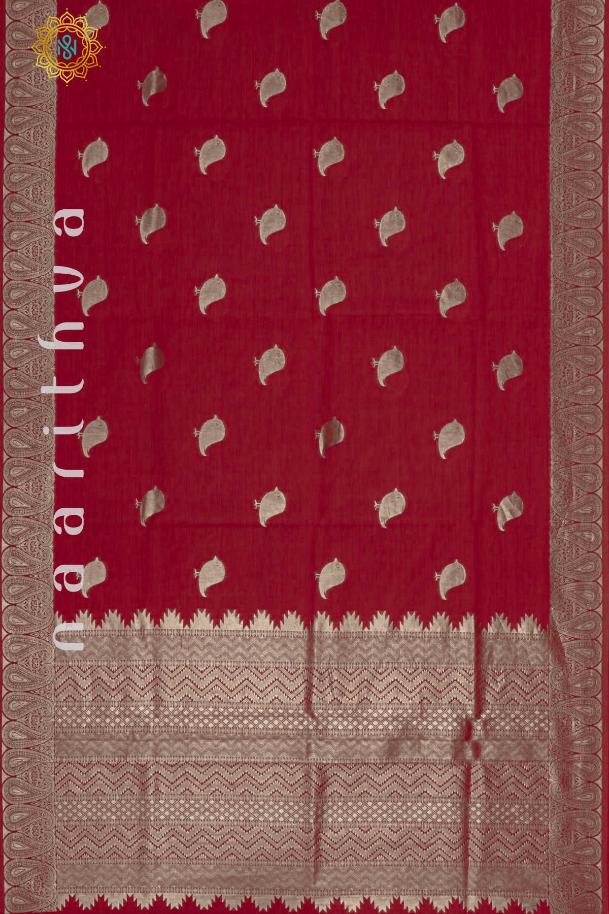 RED - DOLA SILK