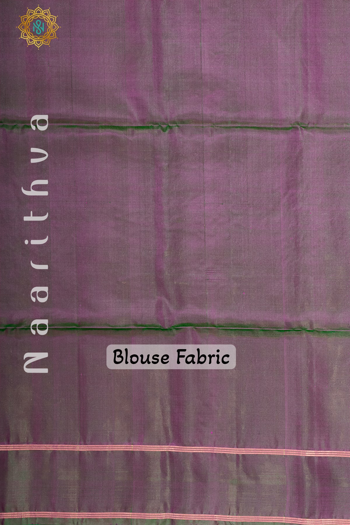PINK WITH DUAL SHADE OF GREEN - PURE KANJIVARAM SOFT SILK