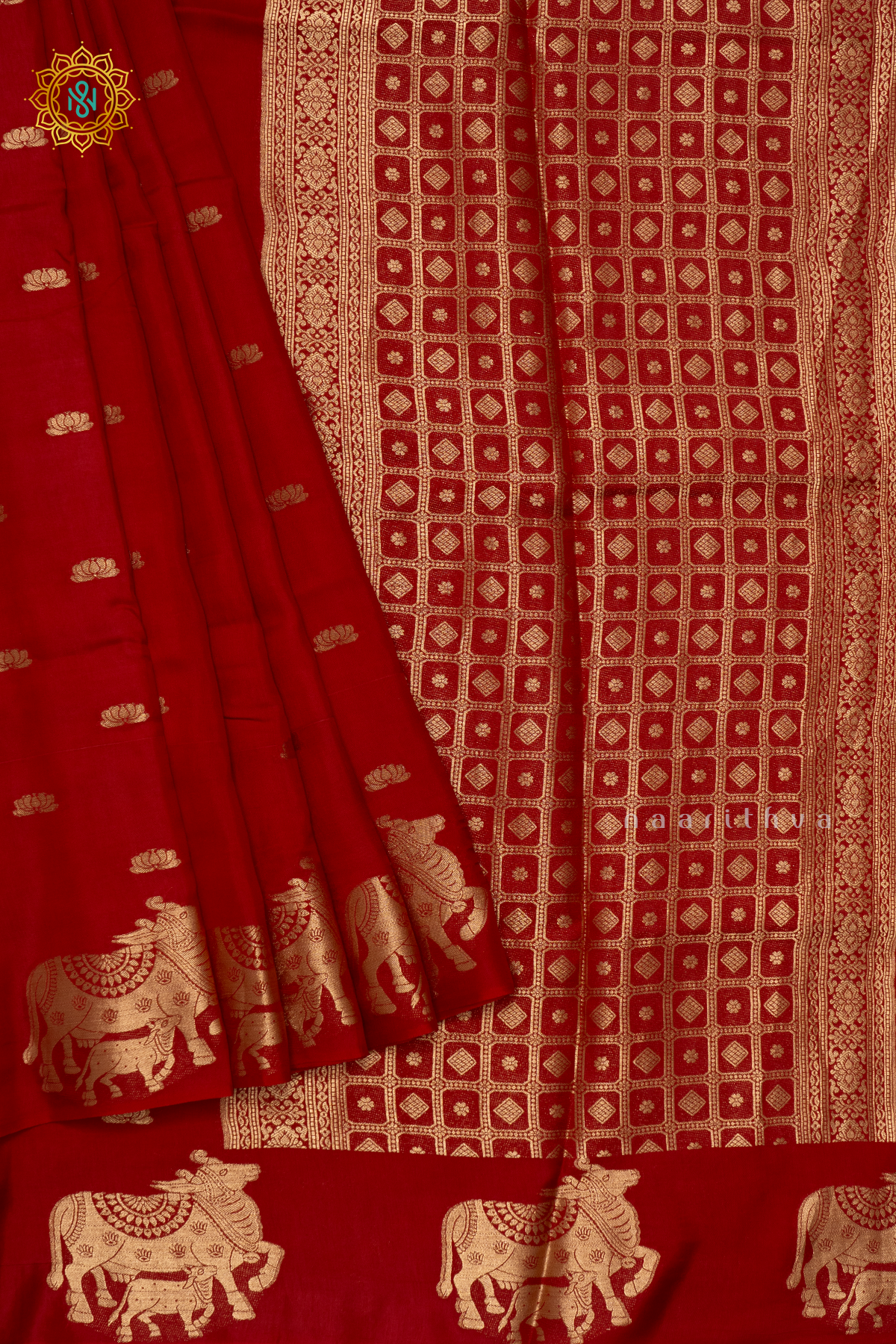 MAROON - DOLA SILK