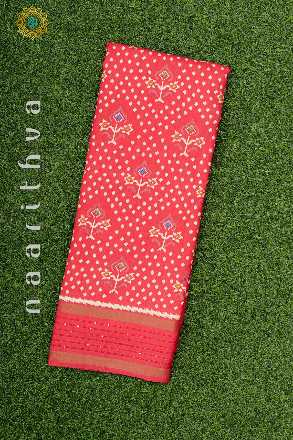 PINKISH RED - DOLA SILK