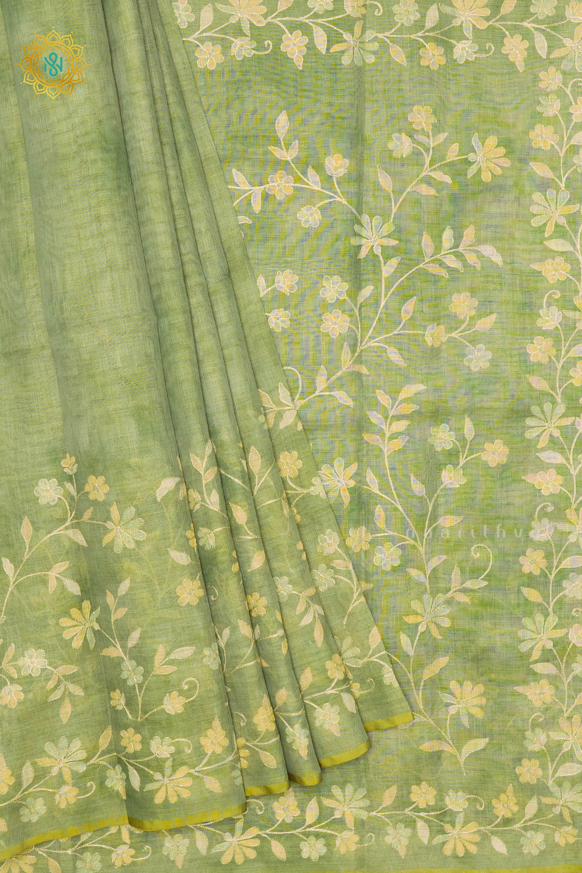 GREEN - LINEN TISSUE