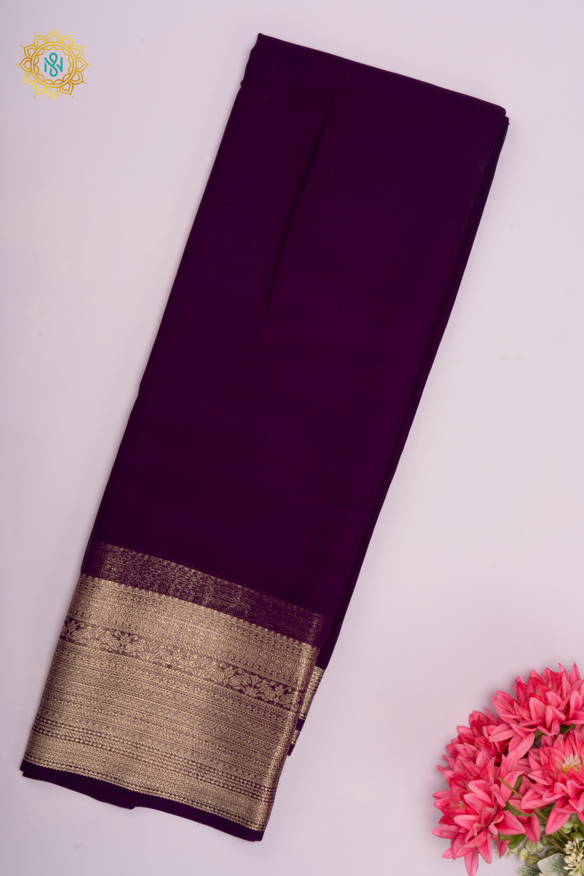 PURPLE - SEMI GEORGETTE