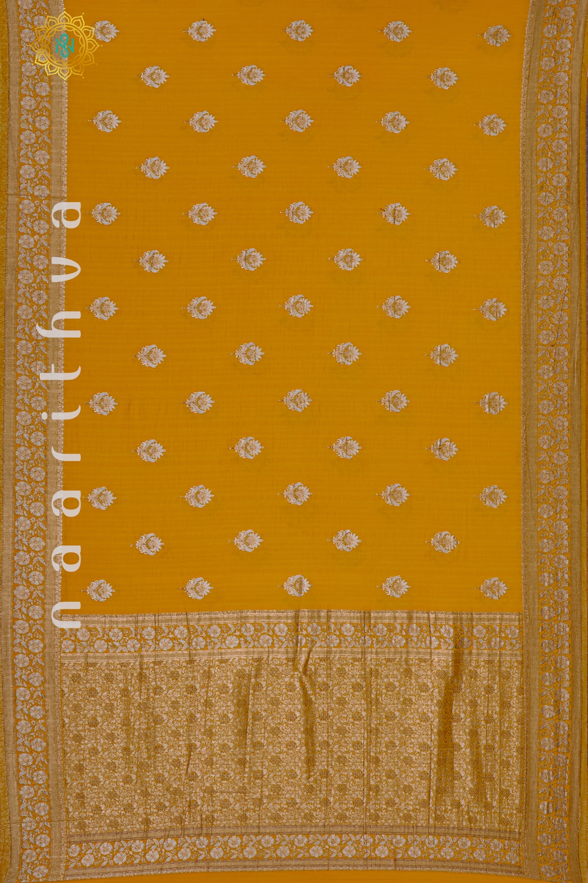 YELLOW - TUSSAR GEORGETTE