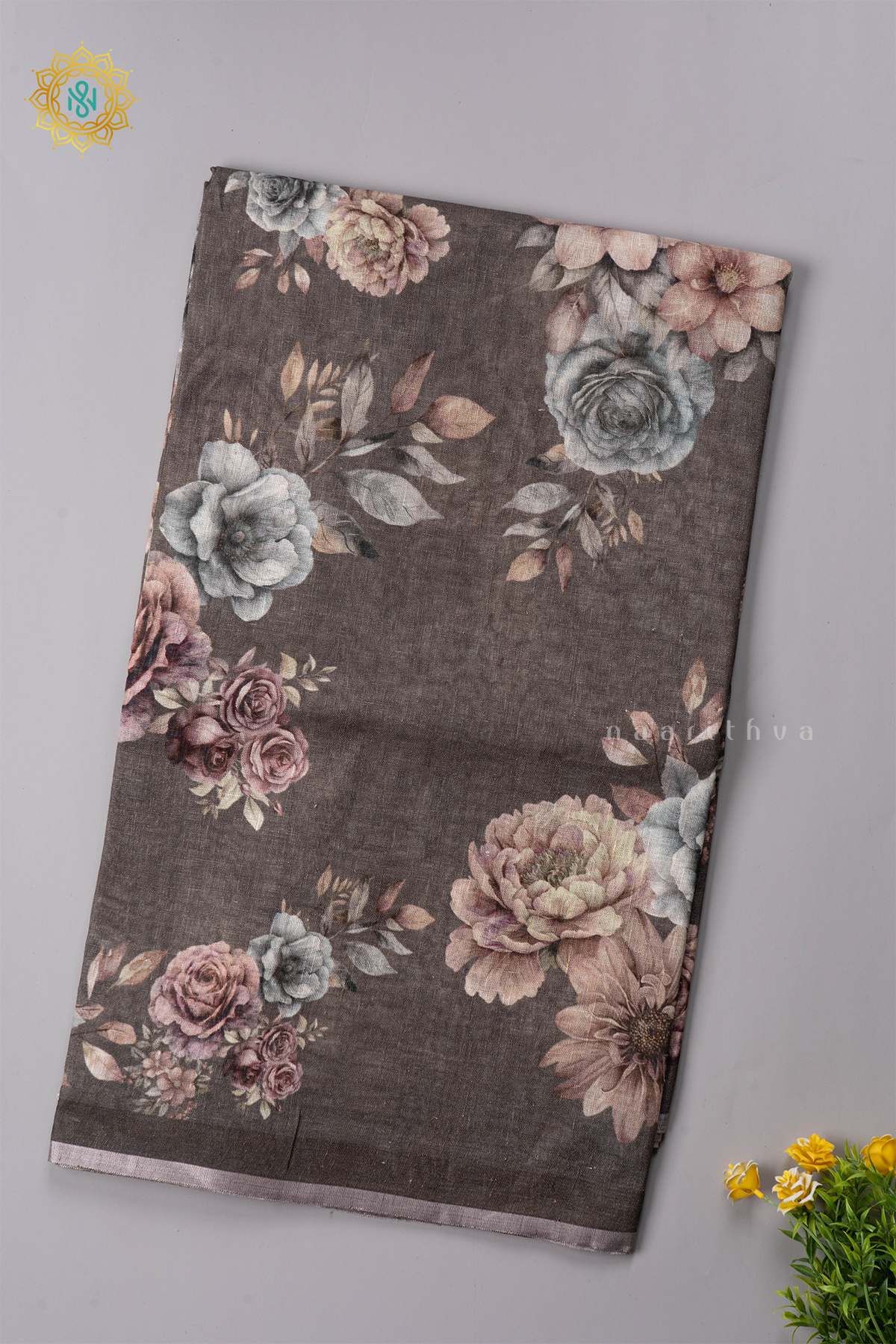 BROWN - PURE LINEN