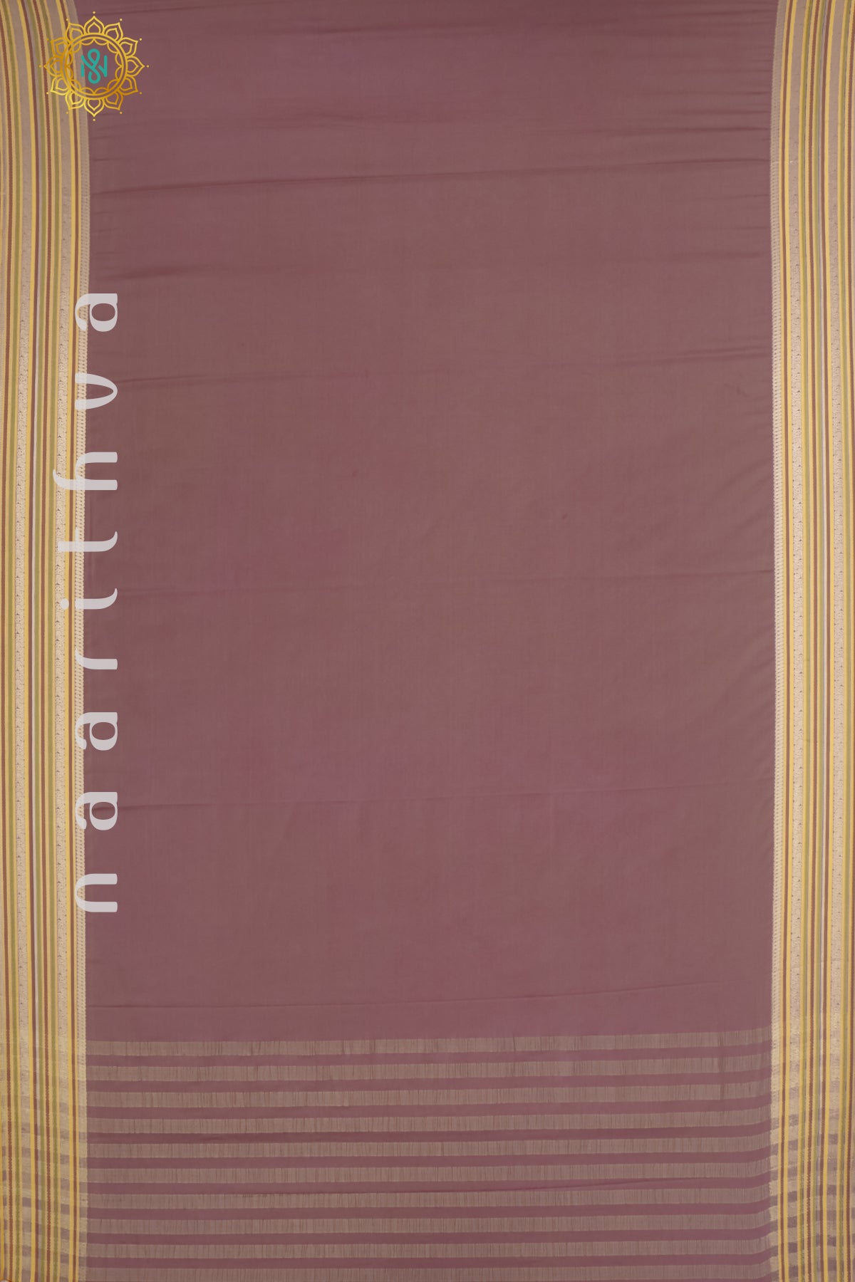 MAUVE - SEMI MYSORE CREPE SILK