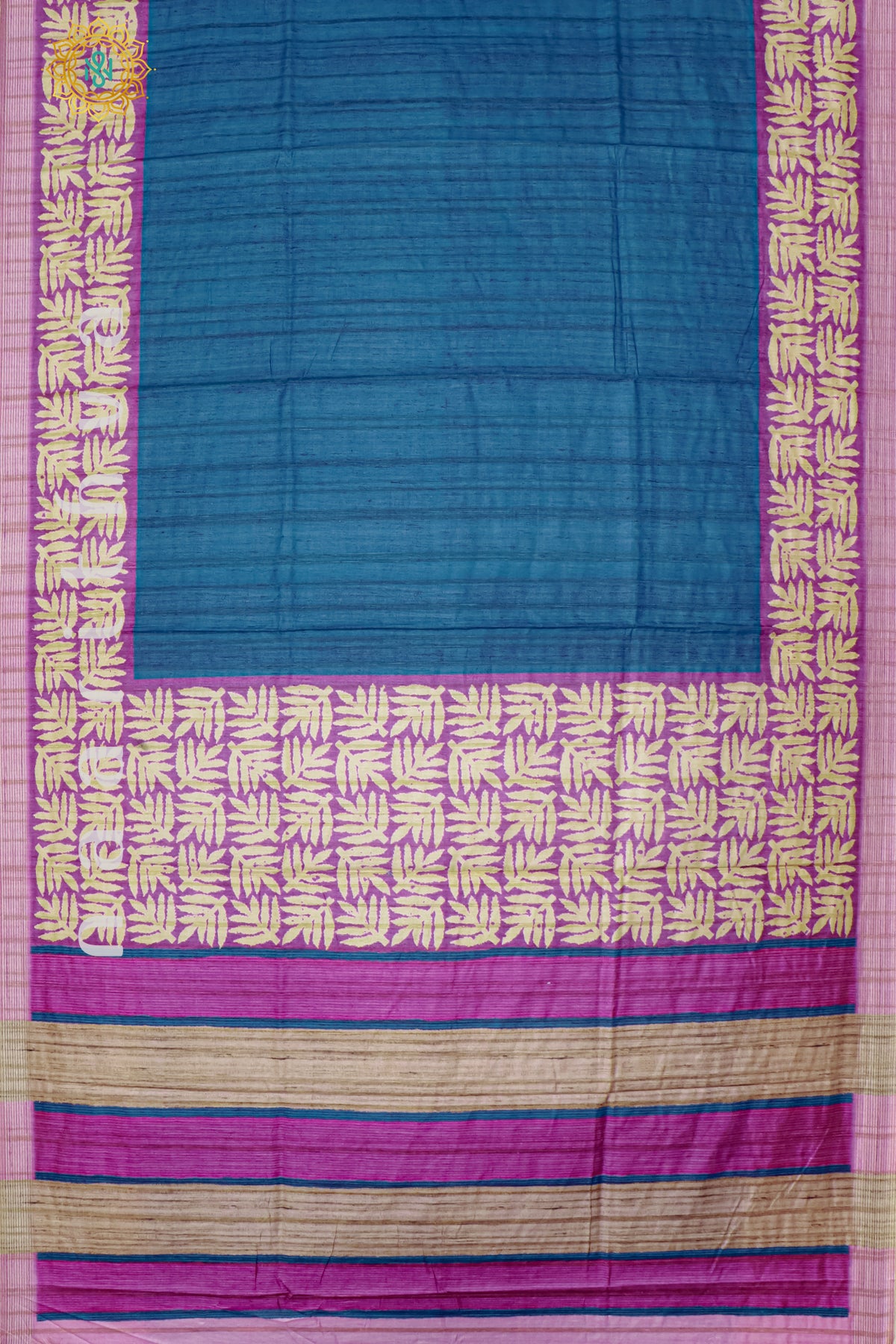 BLUE WITH MAGENTA - KOTHA TUSSAR