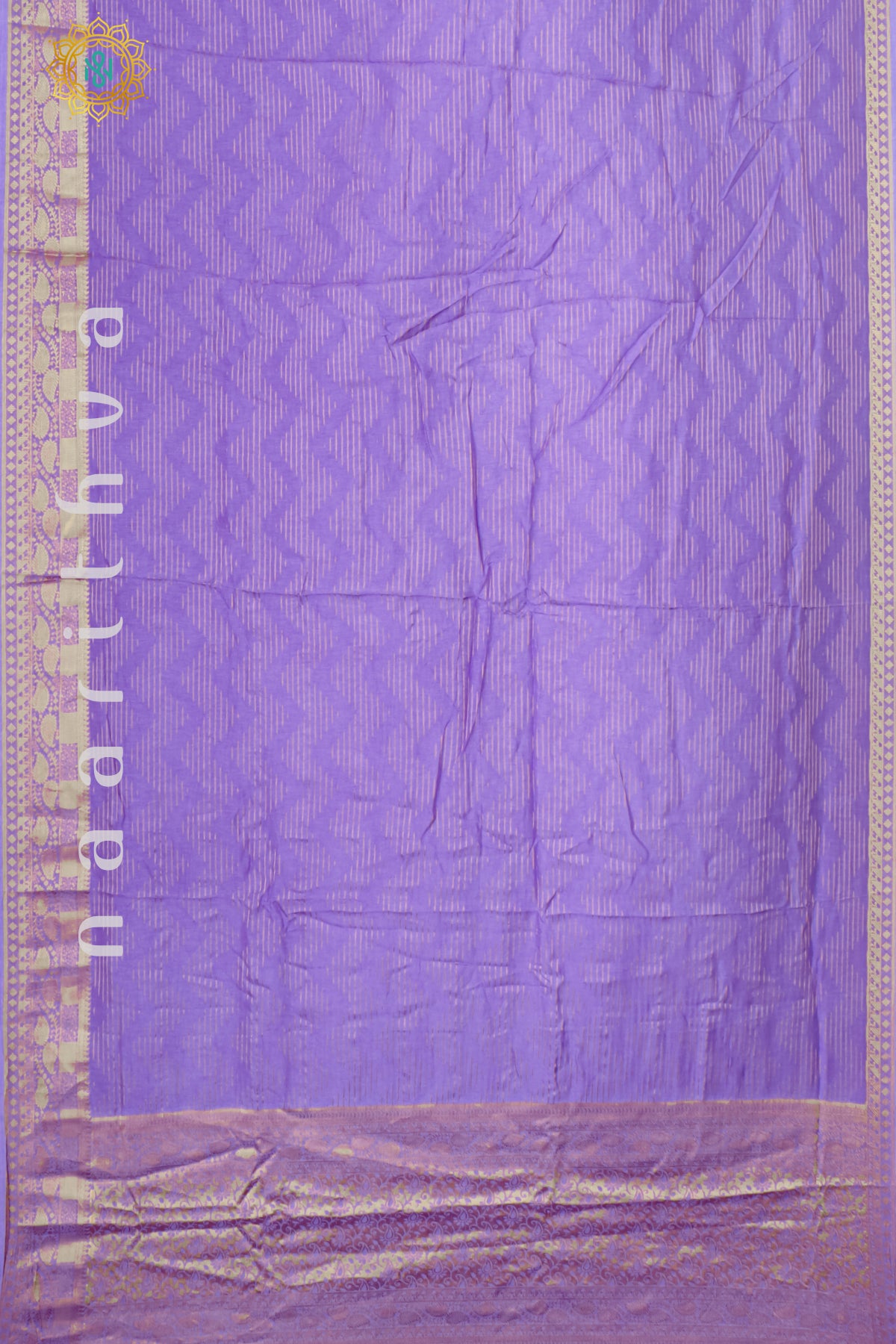 LAVENDER WITH PURPLE - DOLA SILK