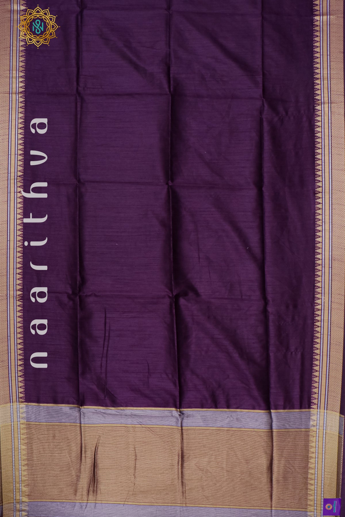 PURPLE - RAW SILK