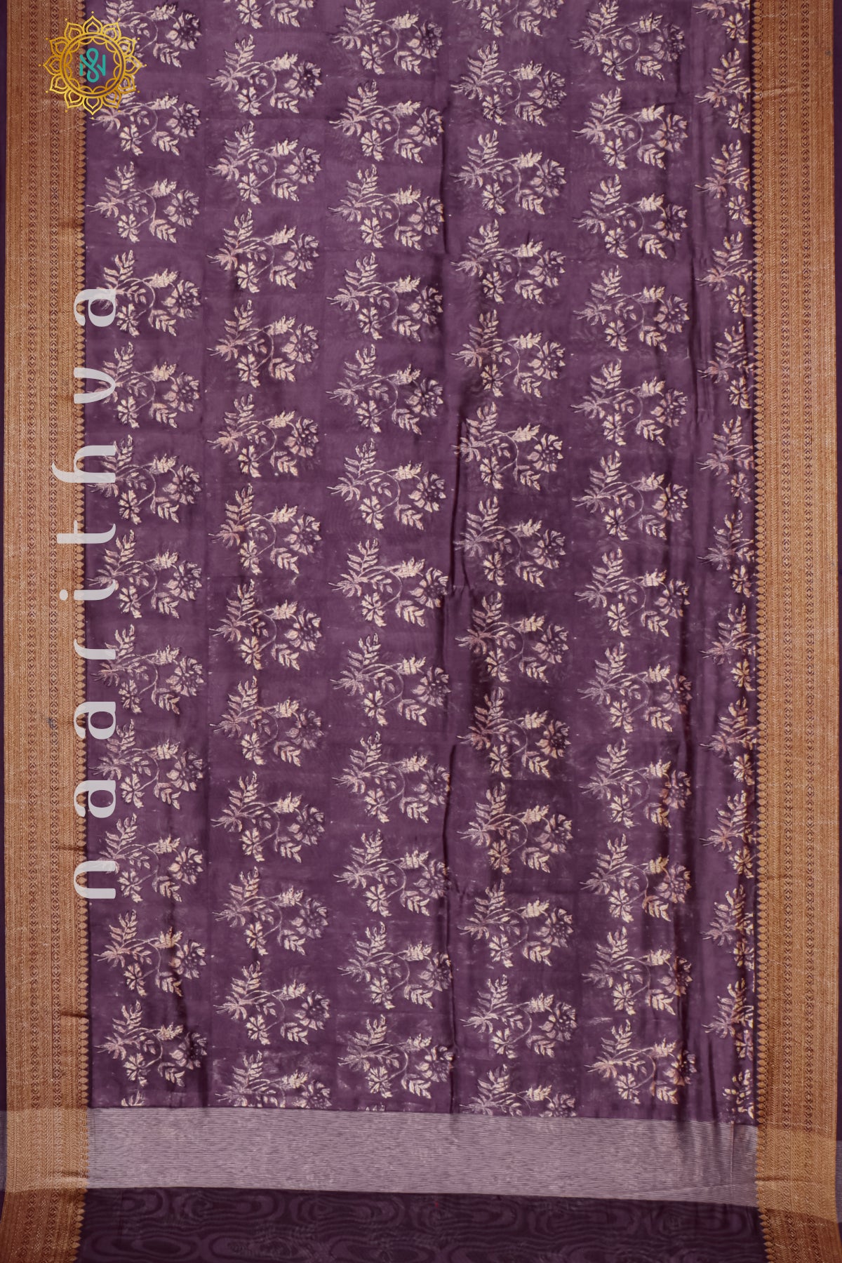 PURPLE - CHANDERI SILK COTTON