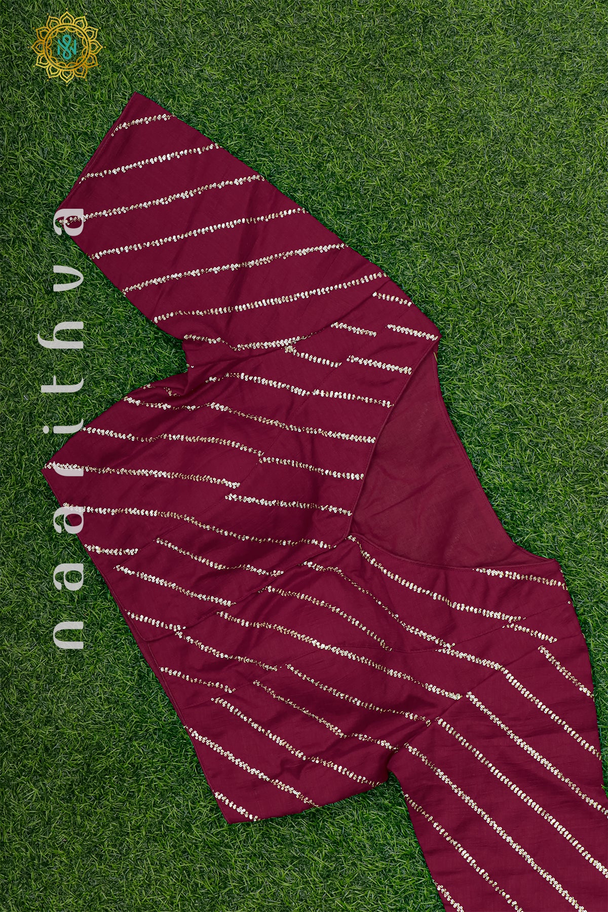 MAROON - READYMADE BLOUSE