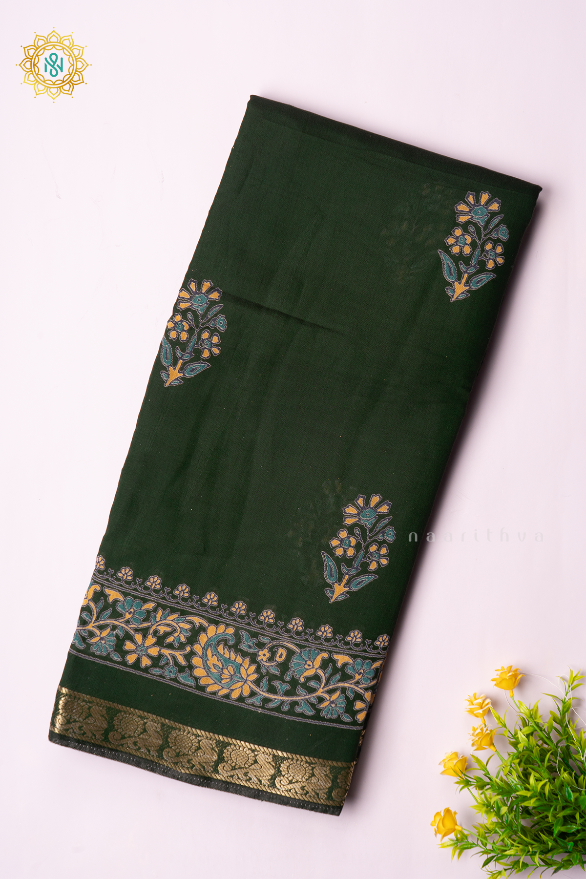 BOTTLE GREEN - SOFT COTTON