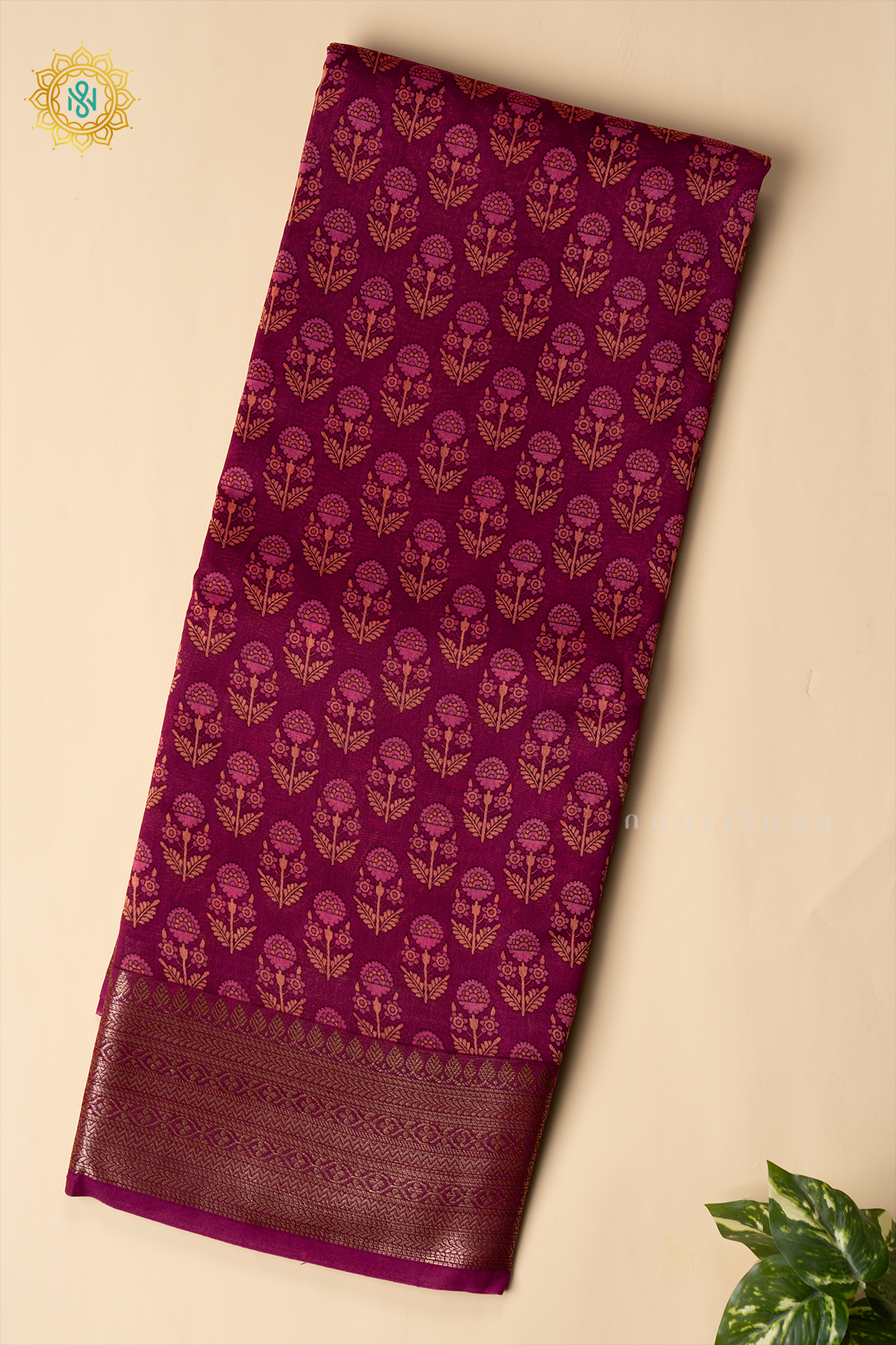 MAGENTA - CHANDERI SILK COTTON
