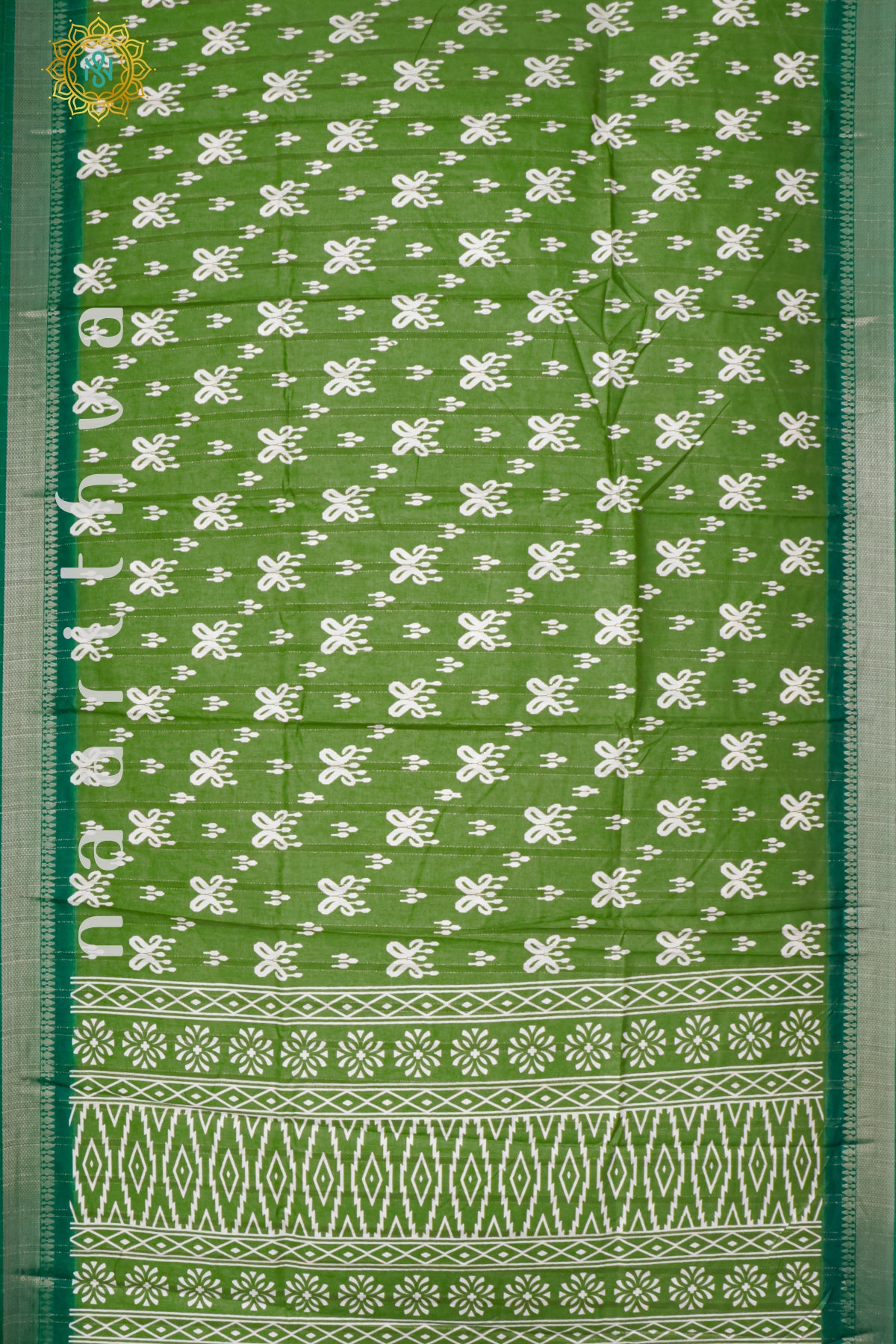 PARROT GREEN WITH GREEN - SOFT COTTON