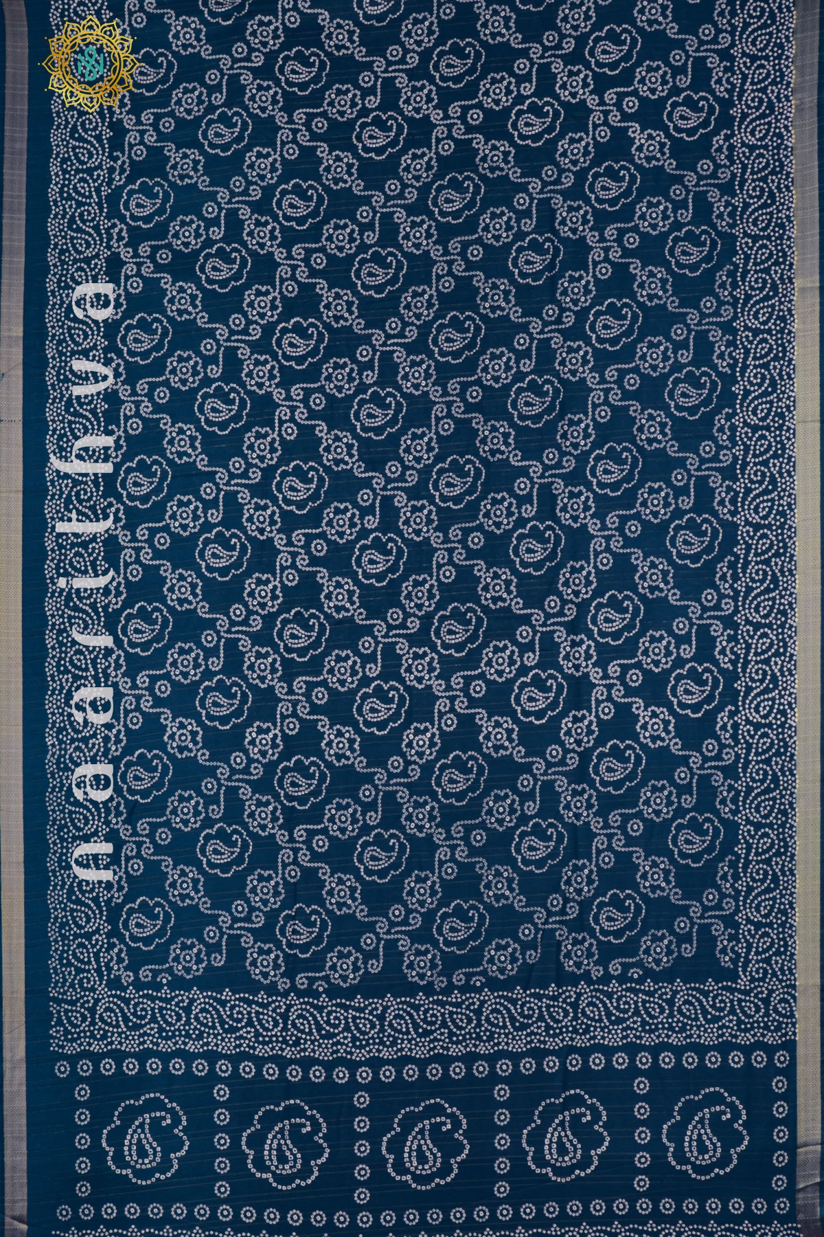 NAVY BLUE - JUTE COTTON