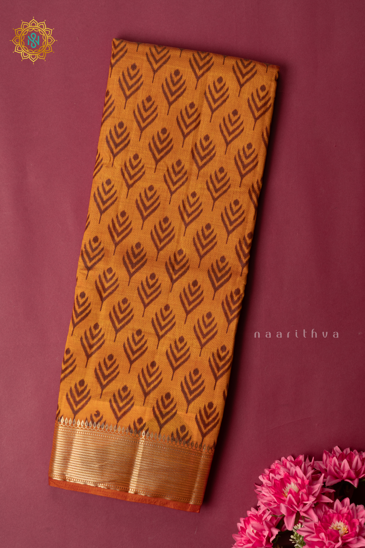 MUSTARD - SEMI TUSSAR SILK