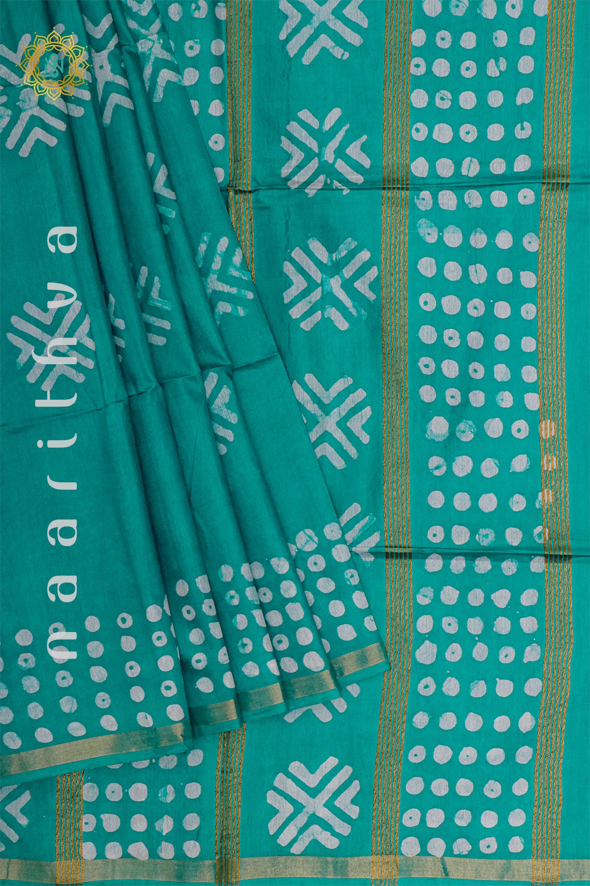 AQUA GREEN - SLUB COTTON