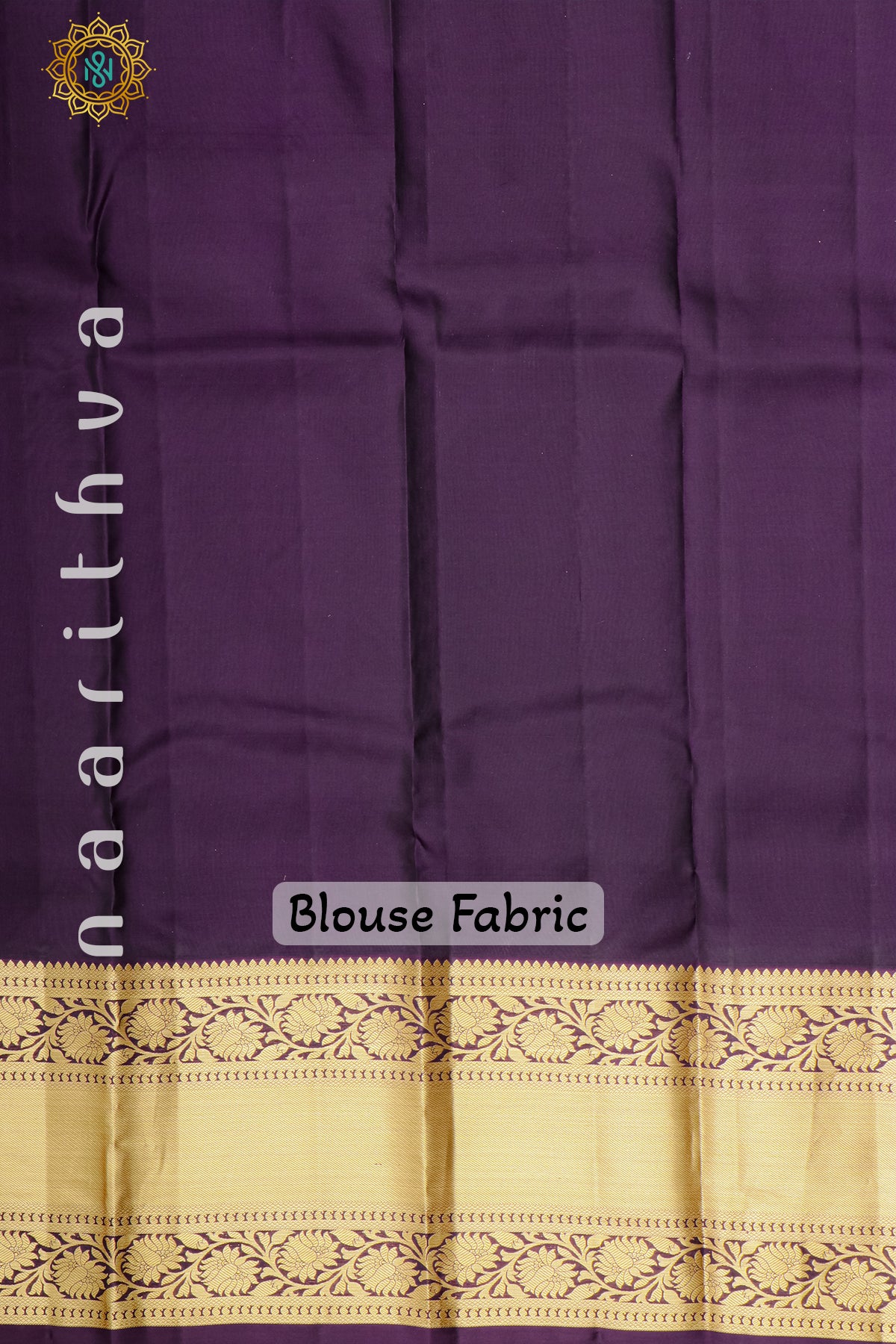 BLUE WITH PURPLE  - PURE MIX KANJIVARAM