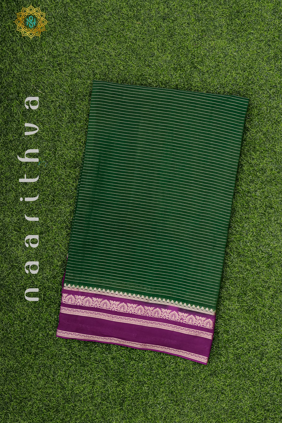 BOTTLE GREEN WITH WINE - DOLA SILK