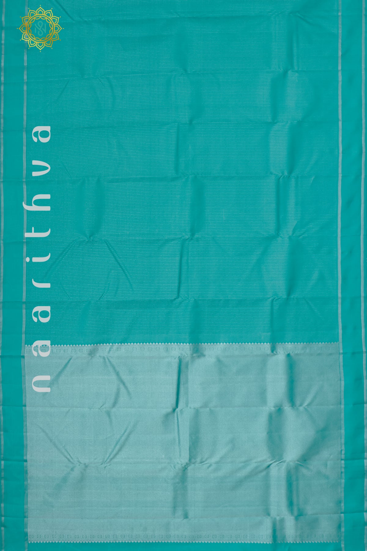 AQUA BLUE - PURE KANJIVARAM SILK