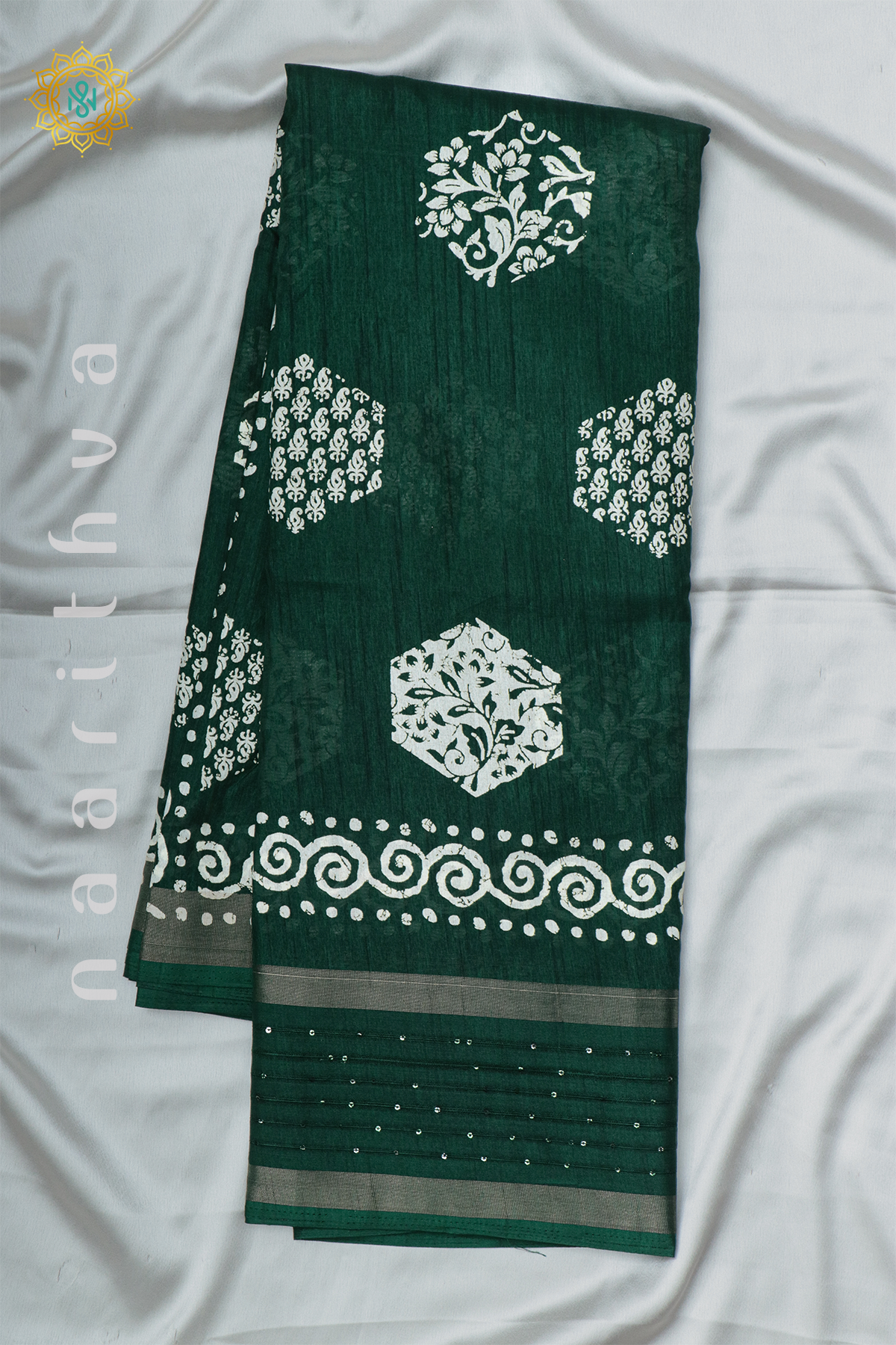 BOTTLE GREEN - DOLA SILK