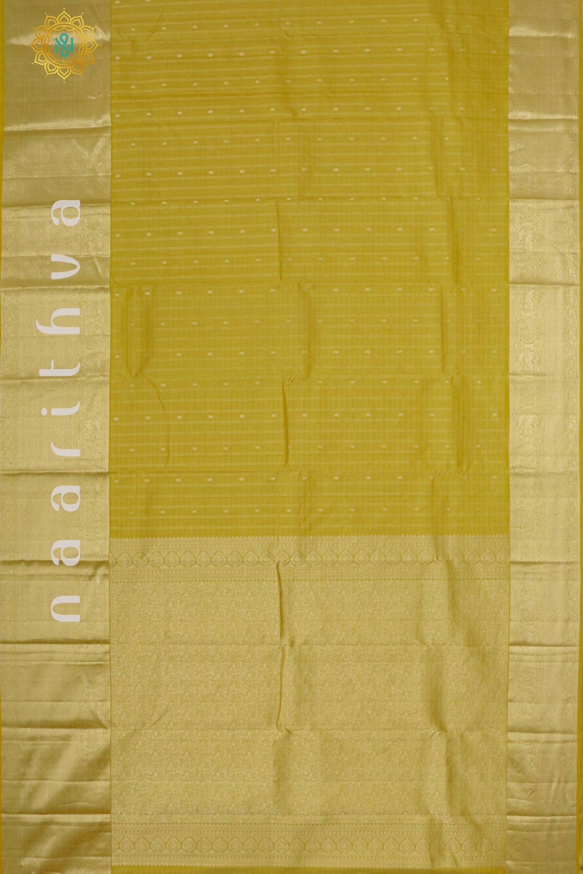 MUSTARD YELLOW - PURE KANJIVARAM SILK