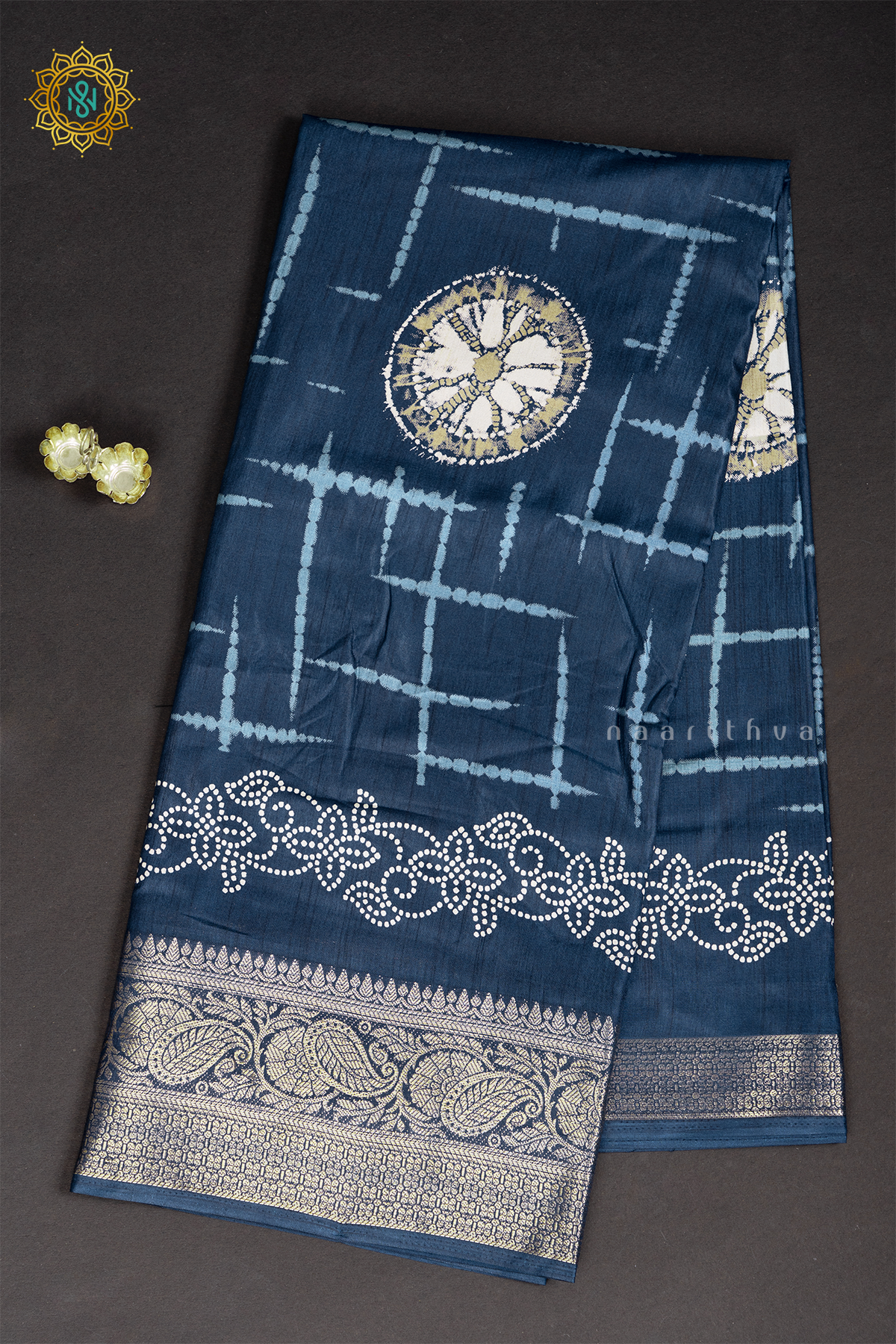 TEAL BLUE - DOLA SILK