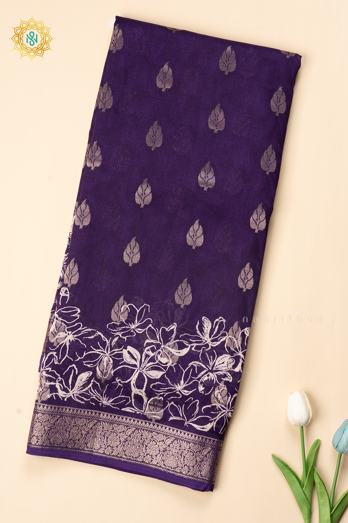 PURPLE - SEMI GEORGETTE