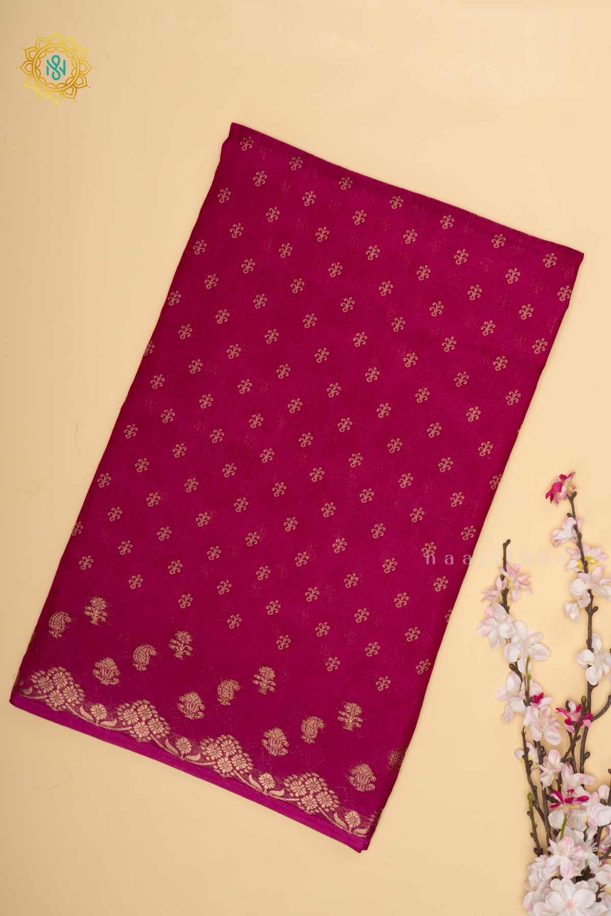 RANI PINK - SEMI GEORGETTE SAREE