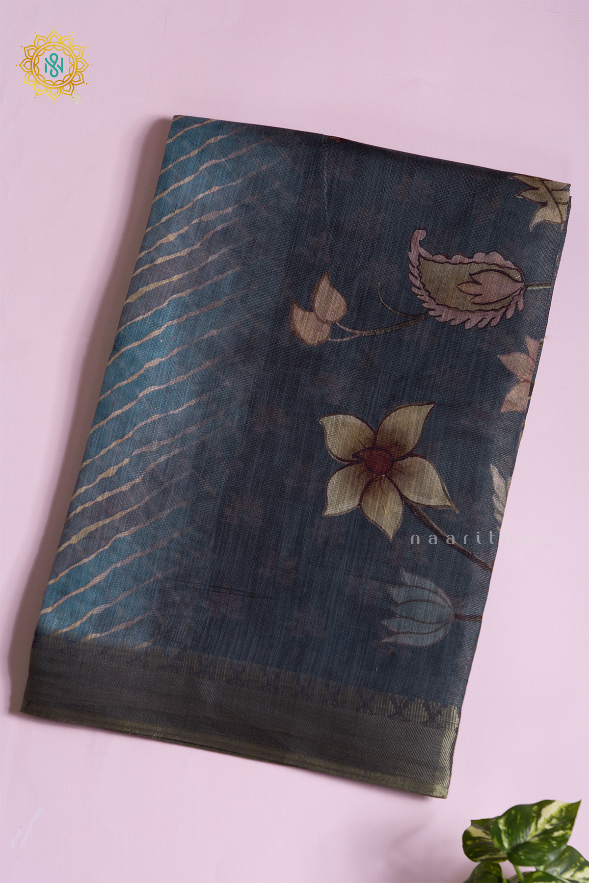 PEACOCK BLUE - LINEN TISSUE