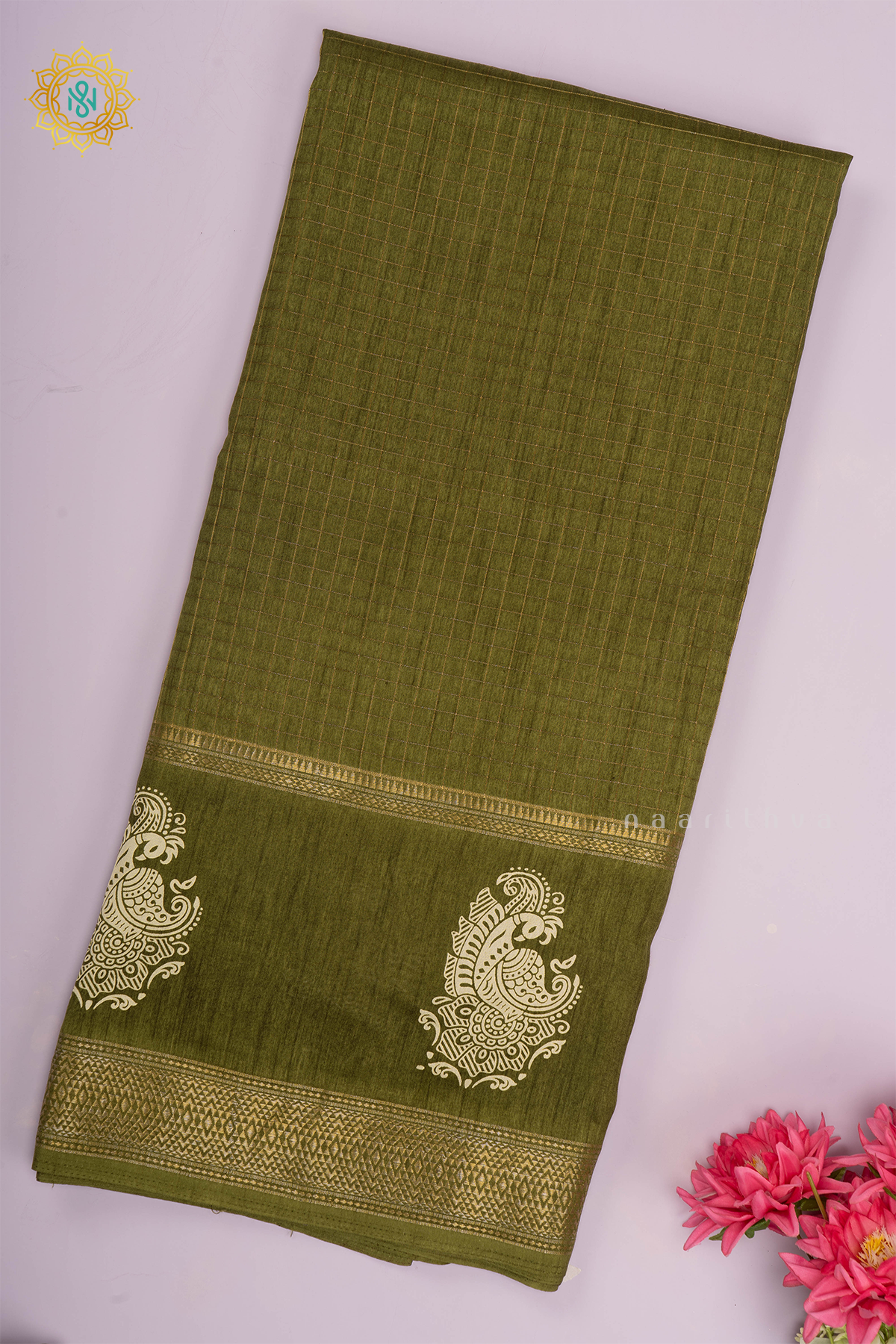 OLIVE GREEN - DOLA SILK
